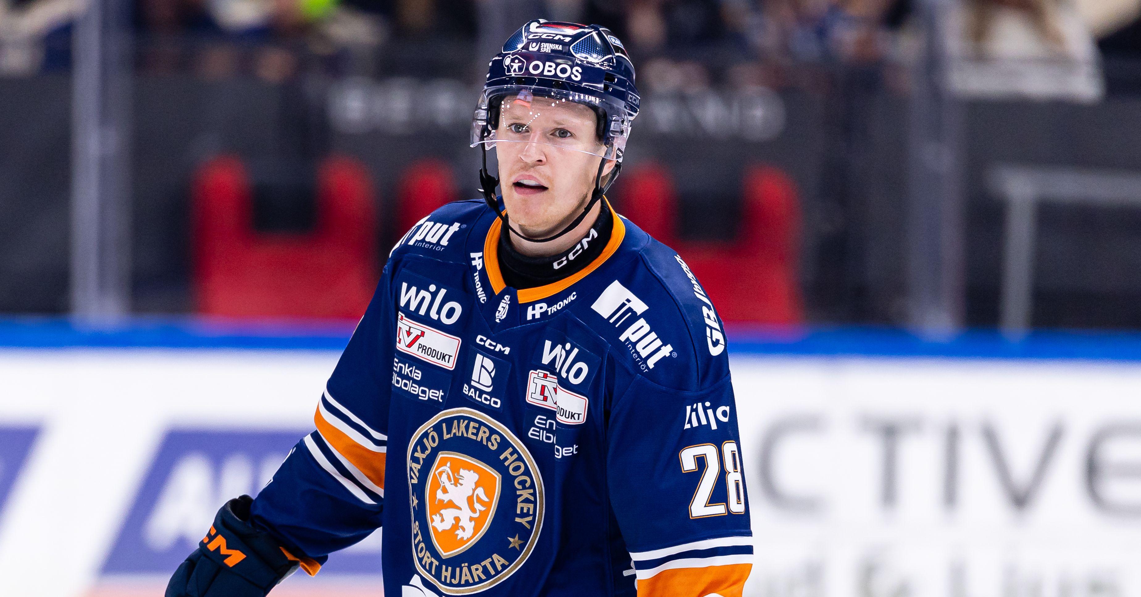 SHL-forwarden allvarligt skadad