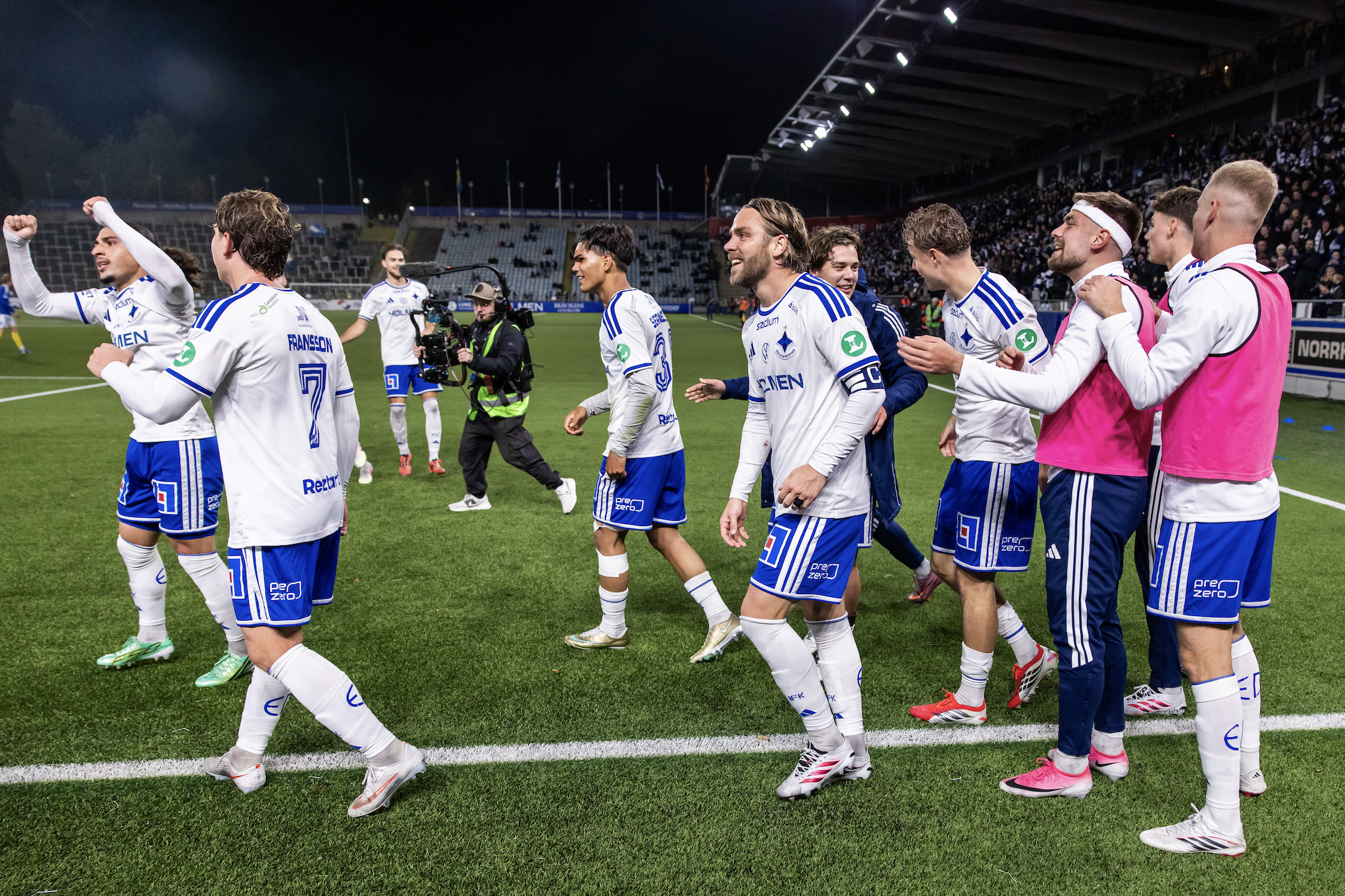 IFK Norrkoping jublar efter mal