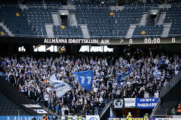 IFK Norrkopings supportrar pa bortamatch