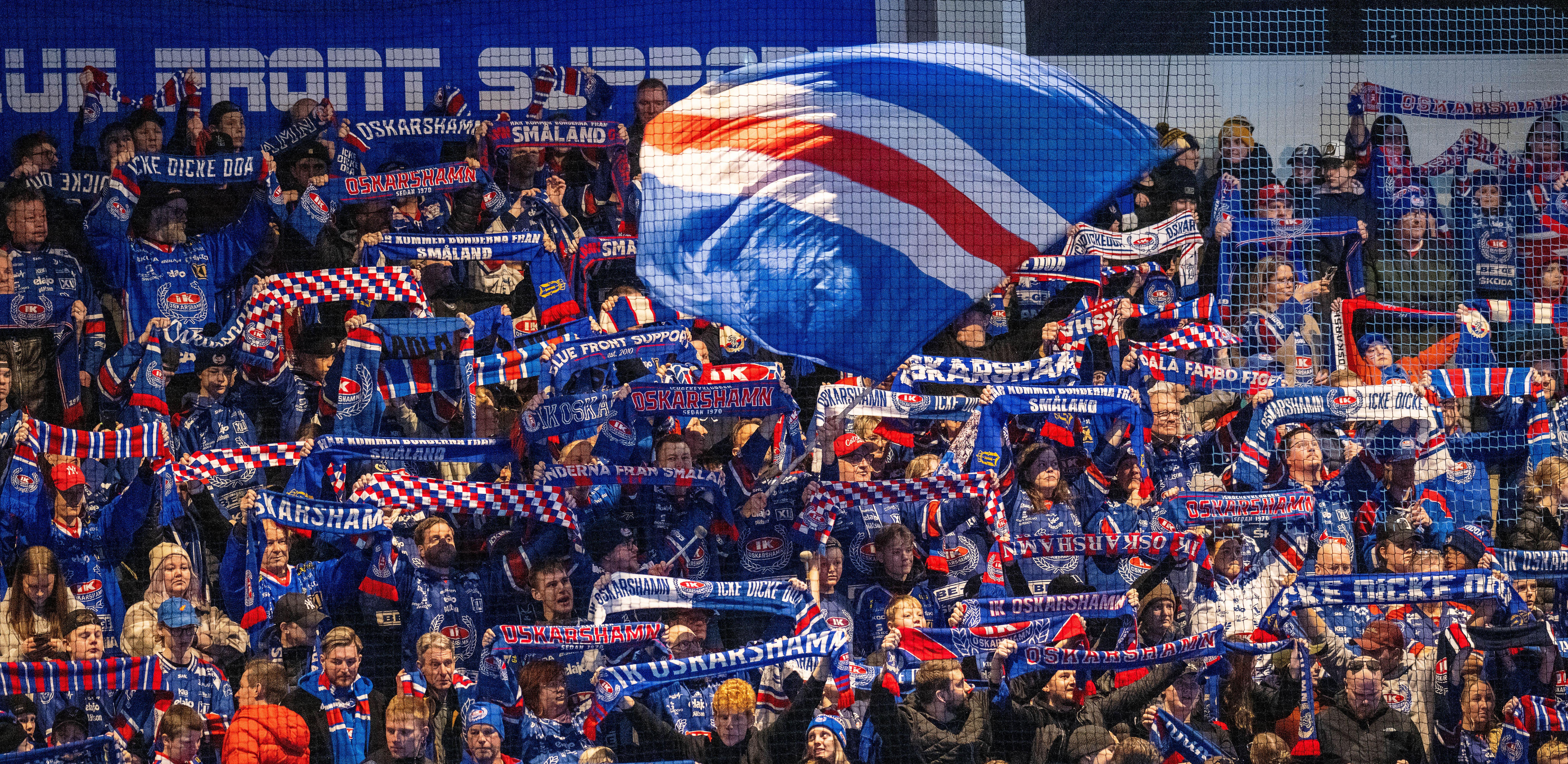 Oskarshamns publiksnitt över tid - säsong för säsong