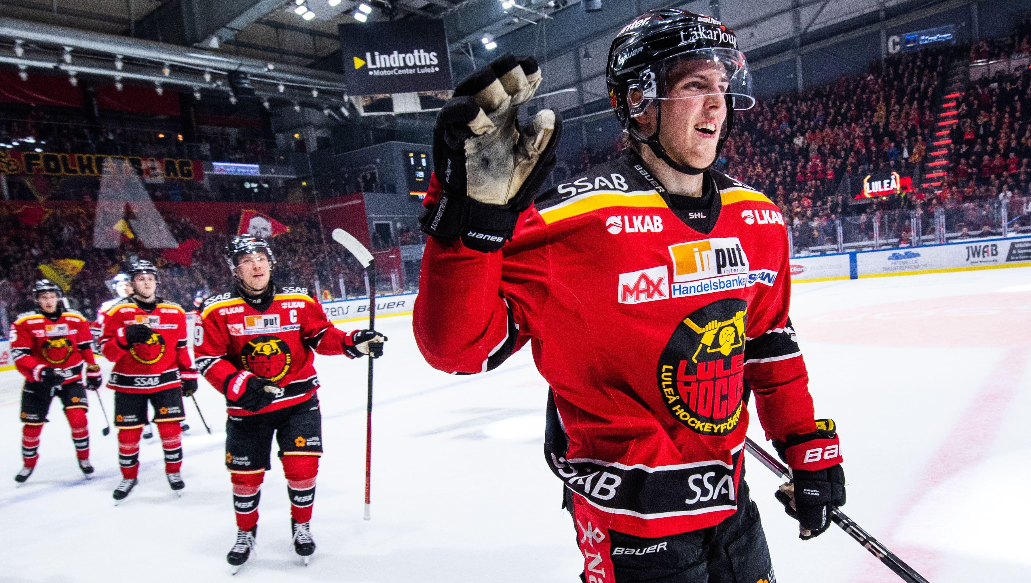 Luleå har fyra "matchbollar" i kvartsfinalserien - Lassinantti, Gustafsson, Sellgren och Lundeström visade vägen