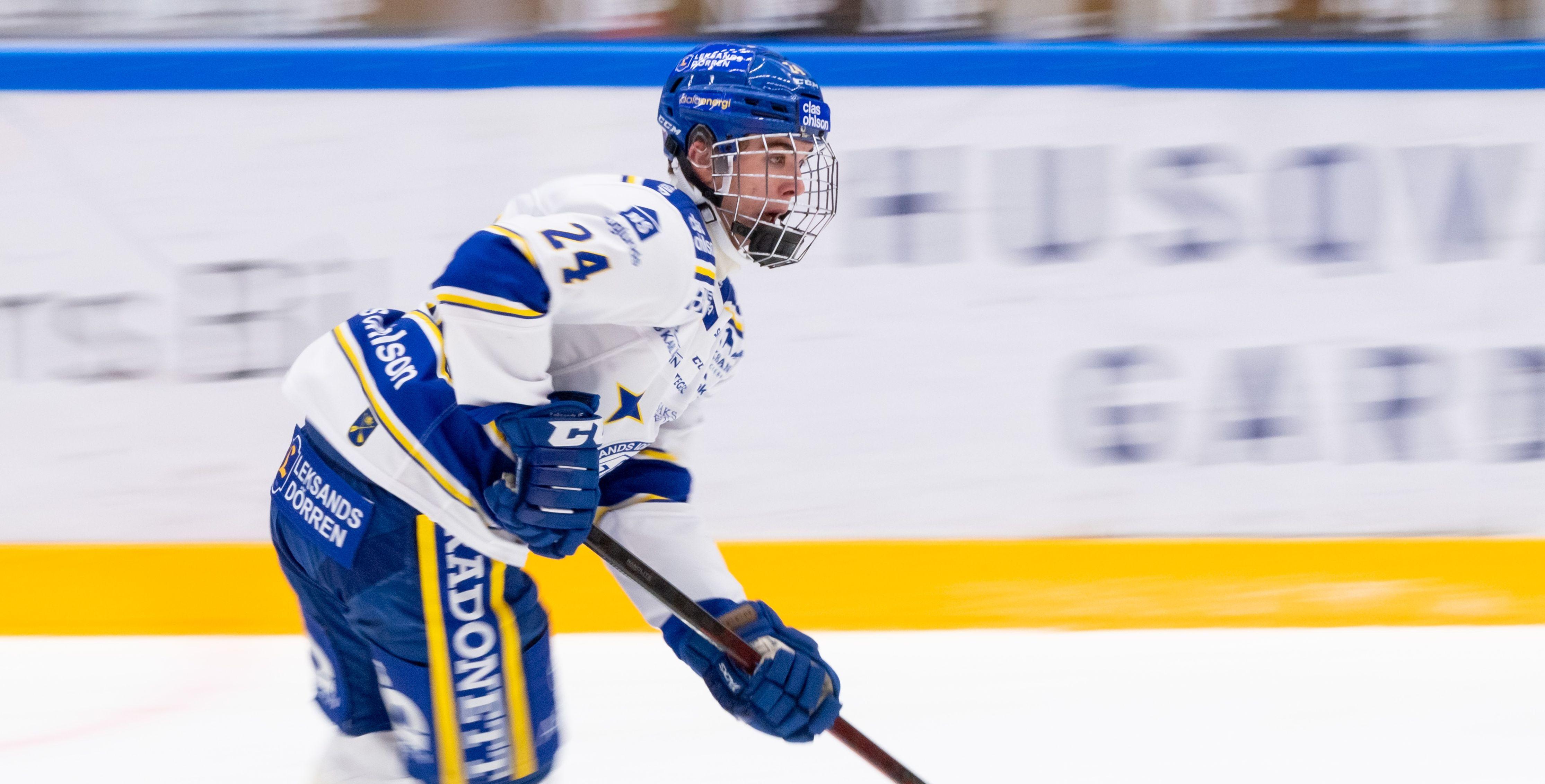 Leksandstalangen utlånad för spel i HockeyAllsvenskan