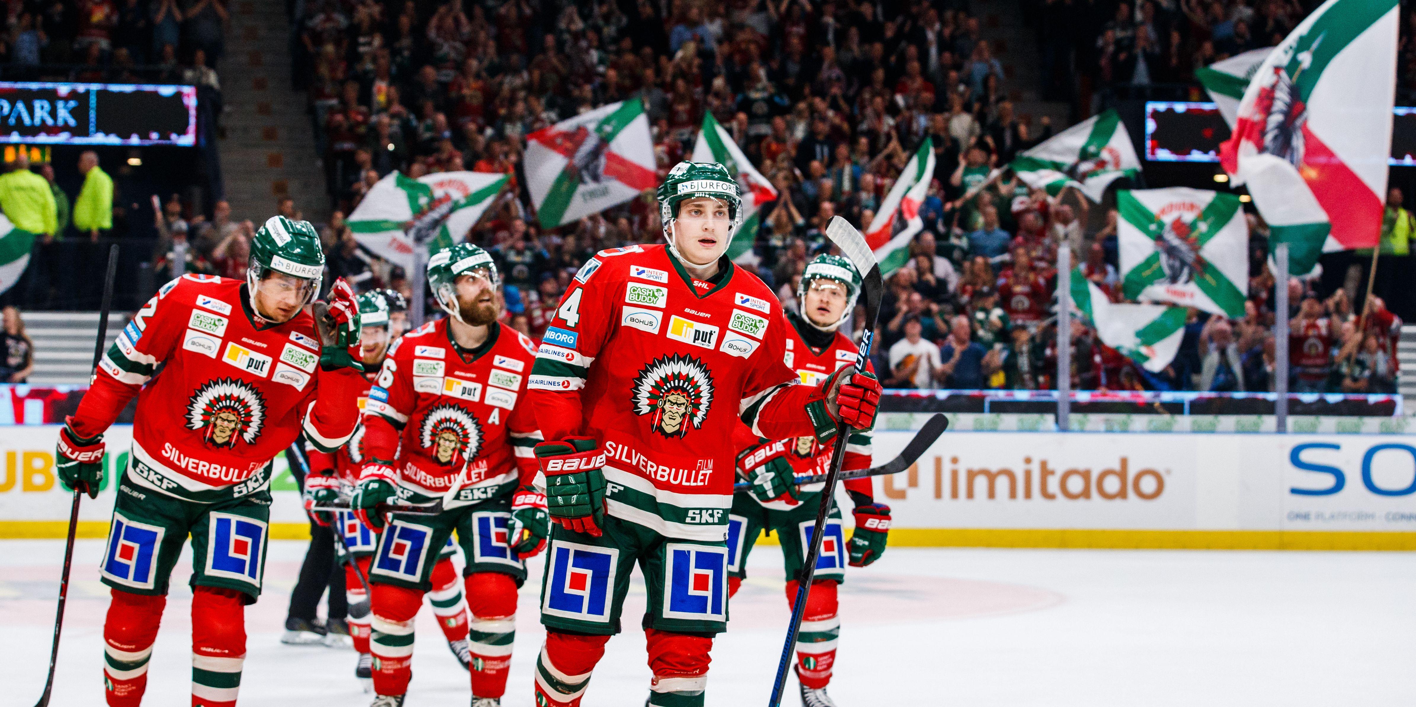 Frölunda har två "matchbollar" i jakten på SM-guldet - Ryan Lasch, Joel Lundqvist och Jacob Peterson några av härförarna