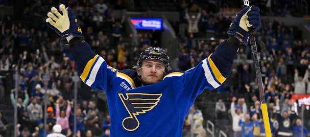 Jakub Vrana St Louis Blues FOTO Jeff Curry