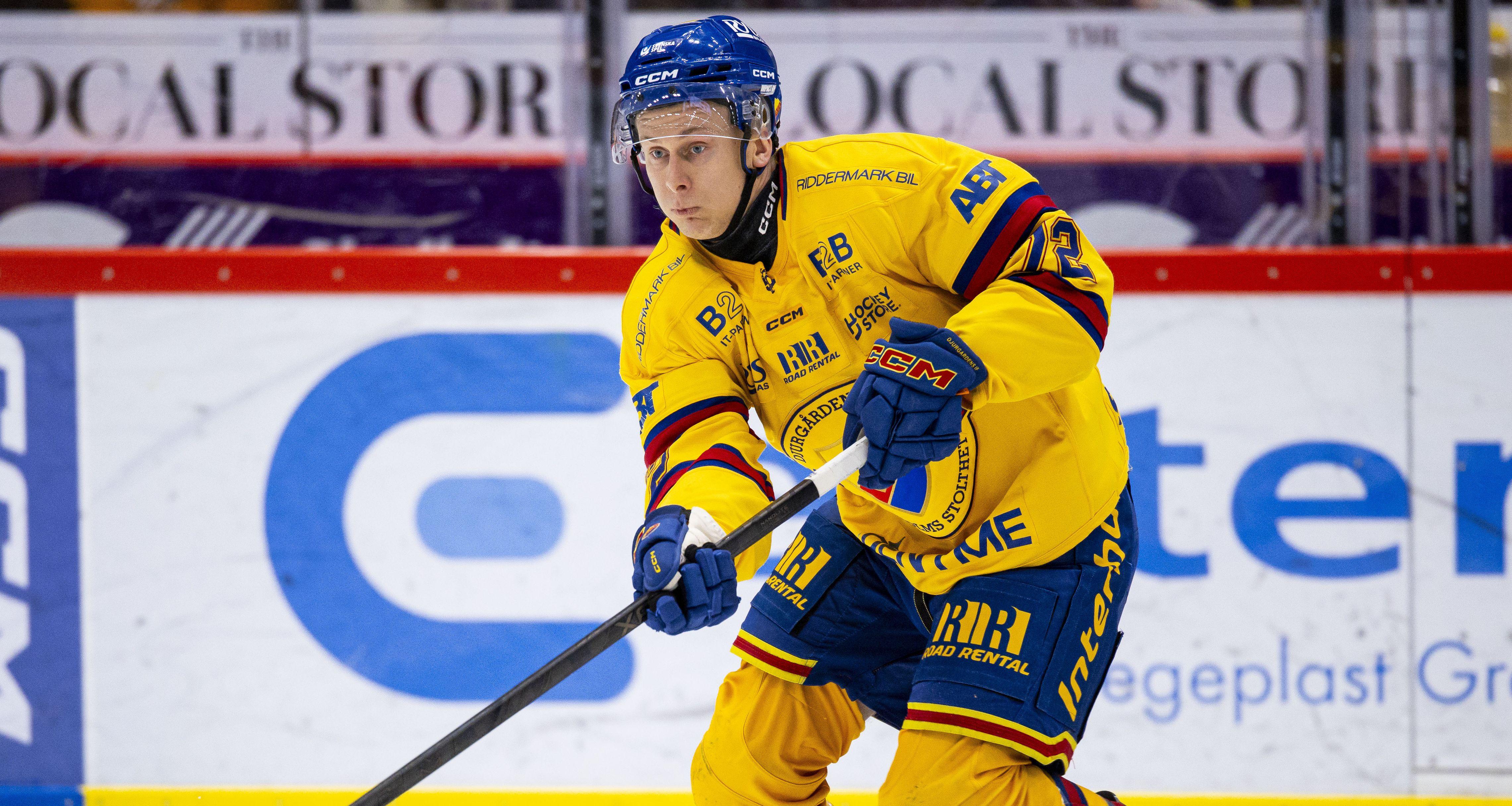 Den NHL-meriterade forwarden bryter kontraktet