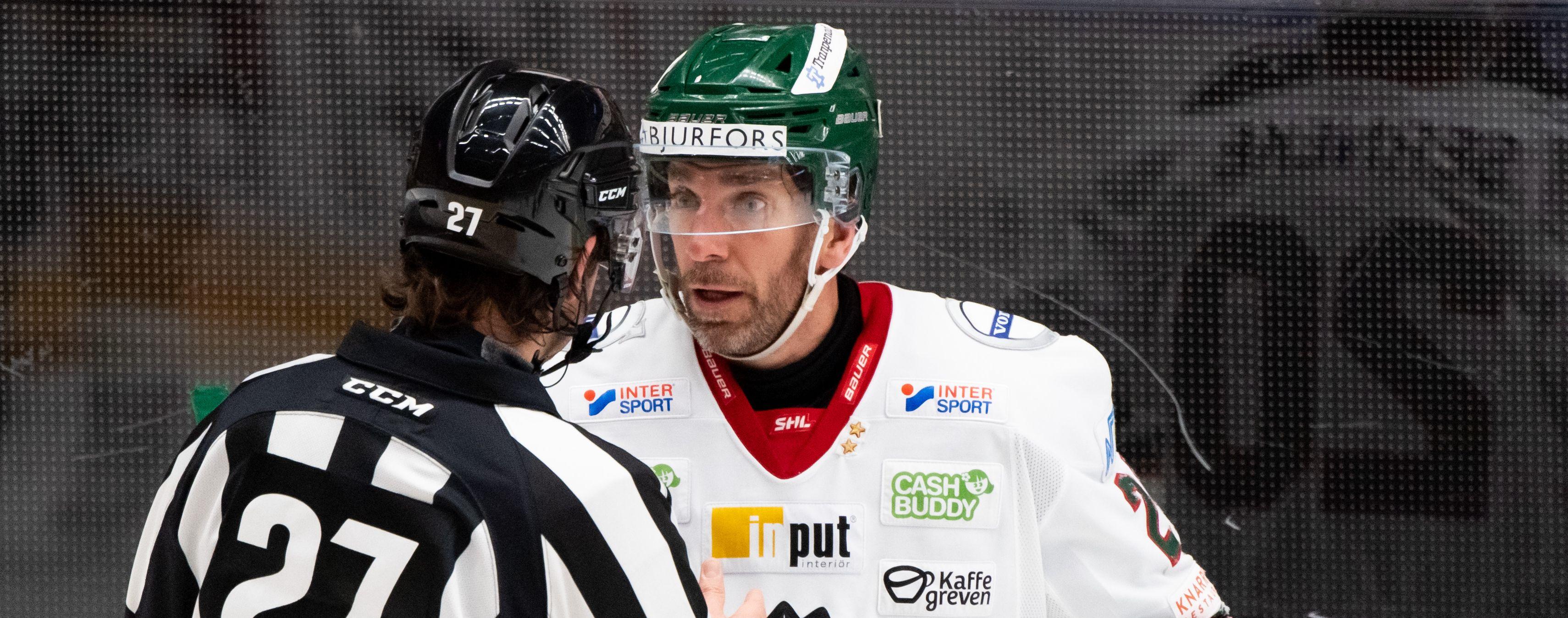 Frölunda-spelaren avstängd i fem matcher