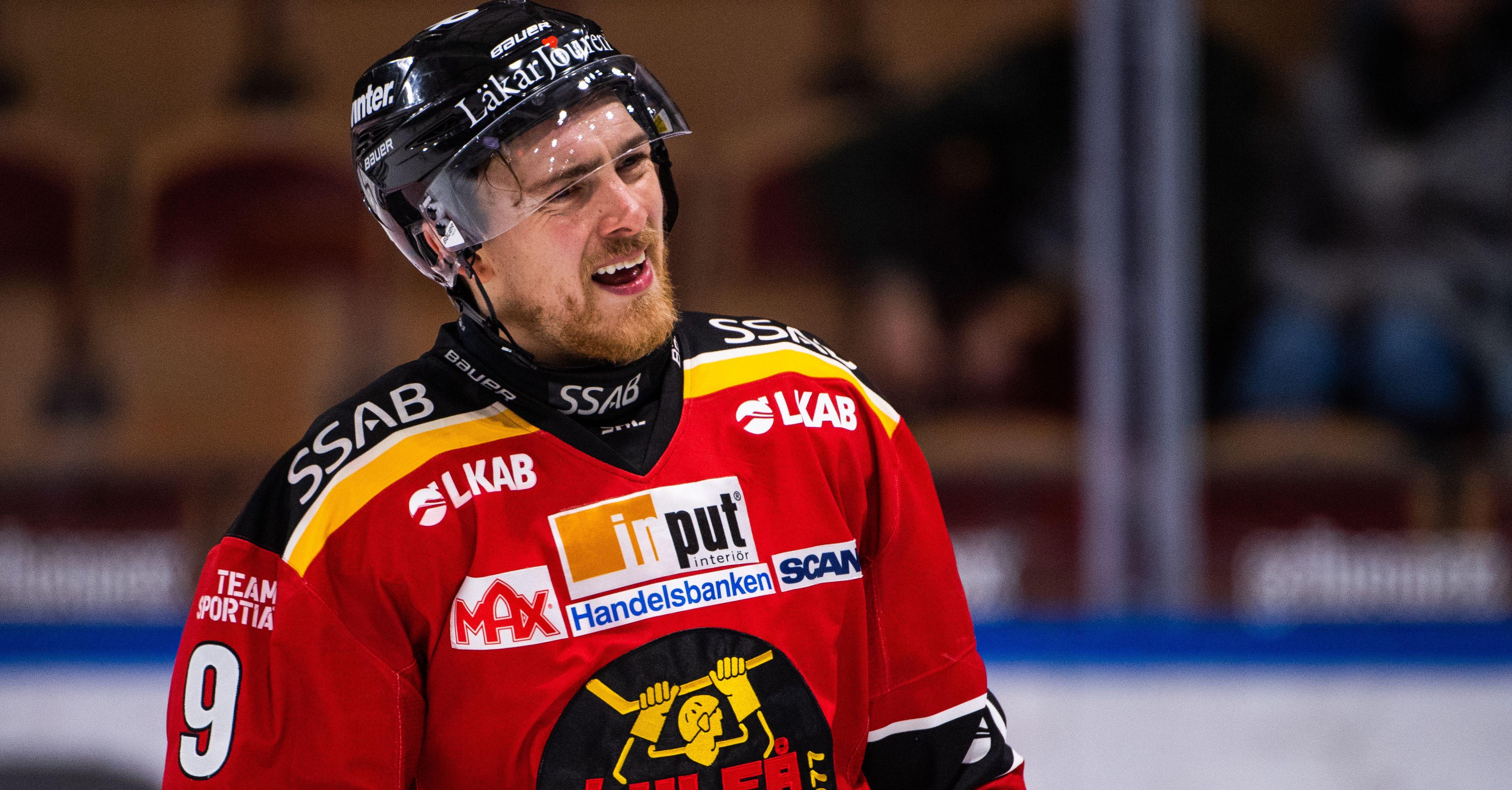 Luleå-forwarden missar minst ytterligare en match