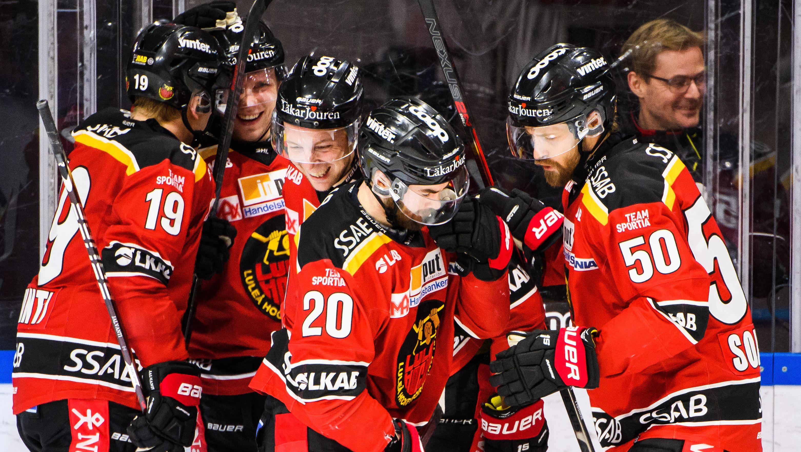 Luleå återtog serieledningen - Johan Harju, Niklas Olausson och Joel Lassinantti räddade björnskinnet