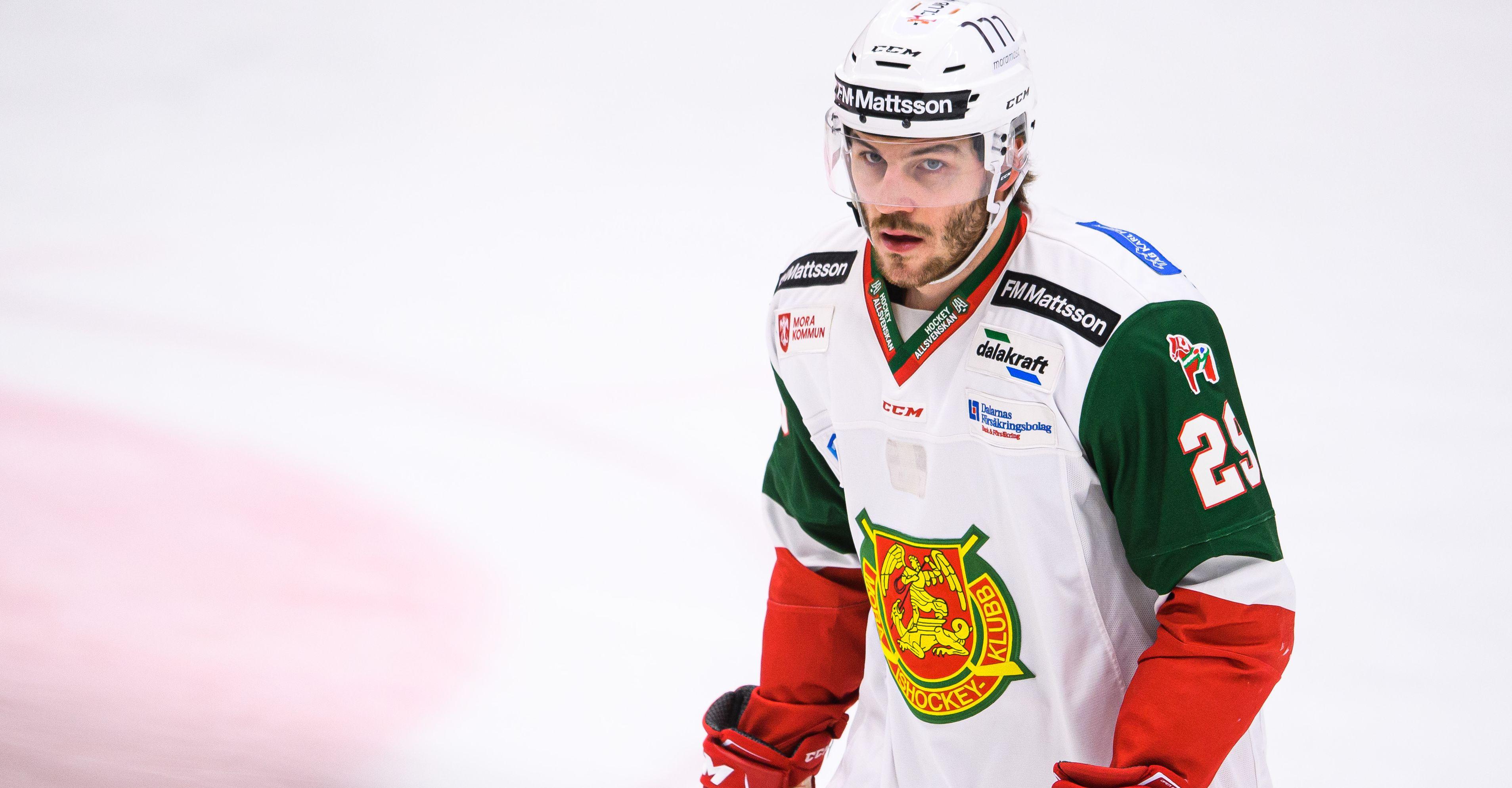 Mycket talar för att spetsforwarden blir kvar i Mora