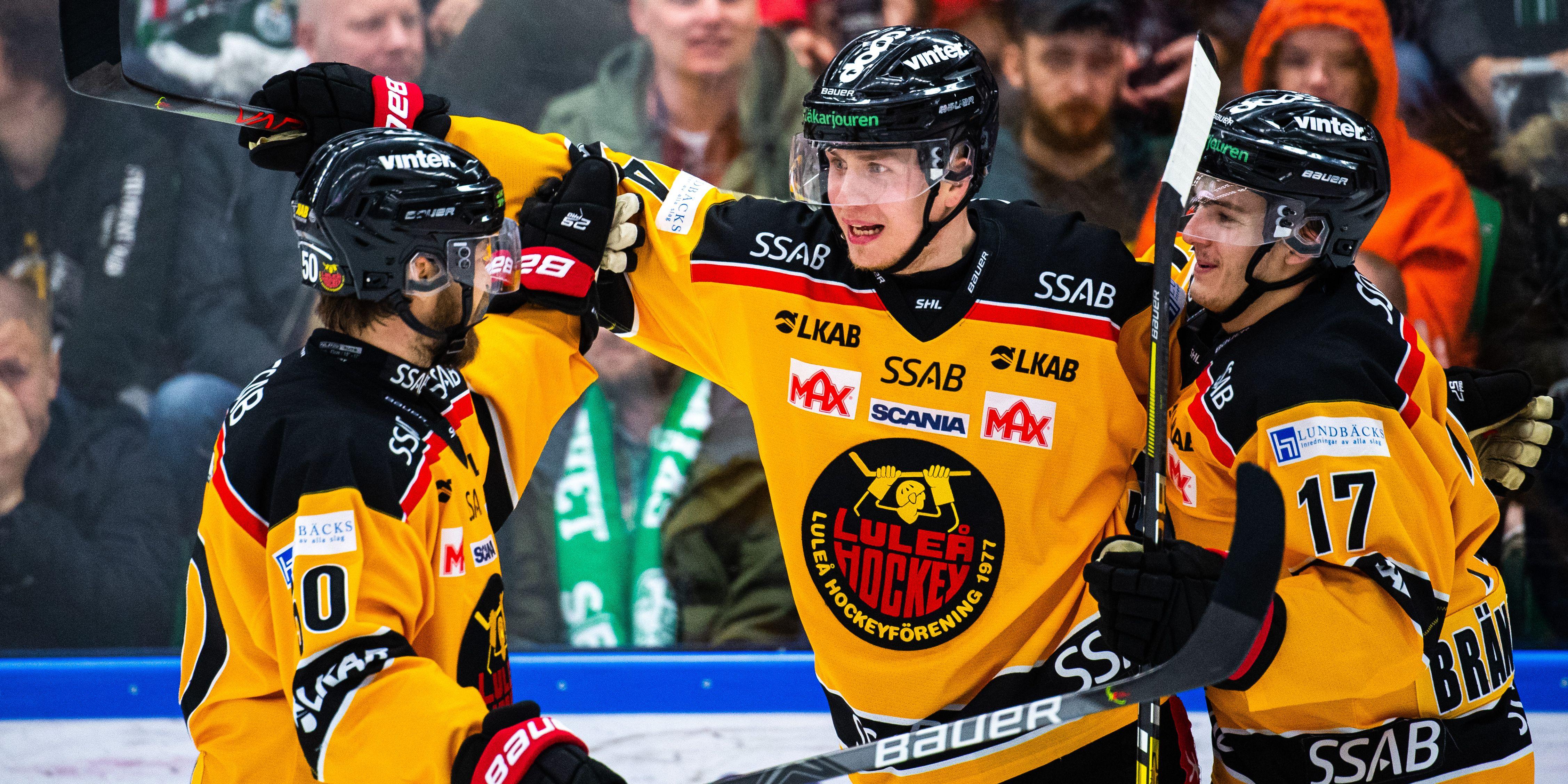 Underhållande Luleå utökade serieledningen efter målfesten - Jesper Sellgren och Jonas Berglund två av härförarna