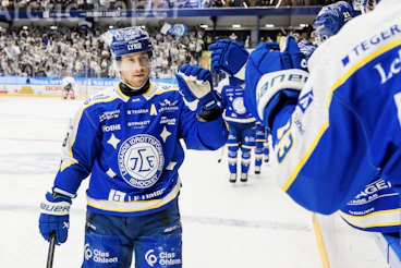 Justin Kloos i Leksand trojan
