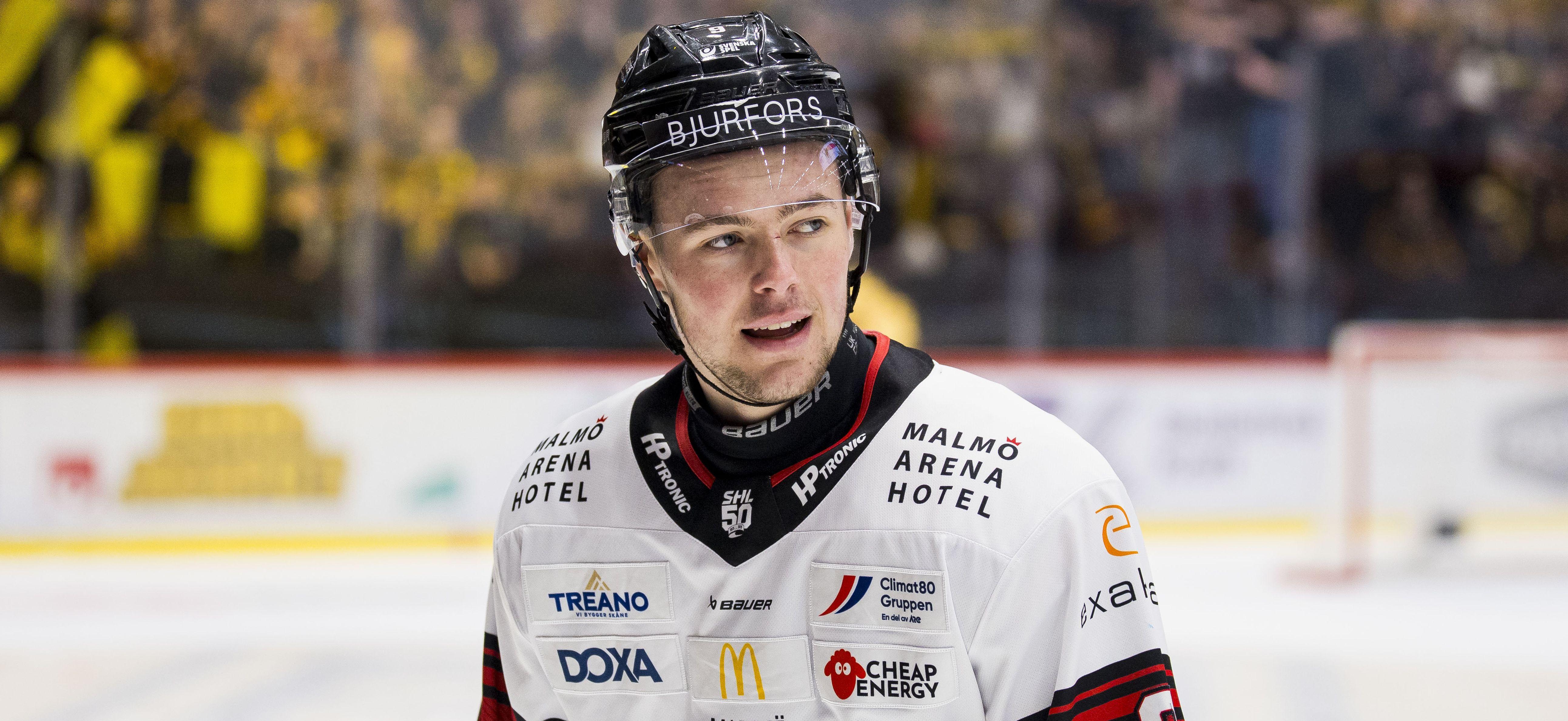 SHL-centern lånas ut för spel i HockeyAllsvenskan