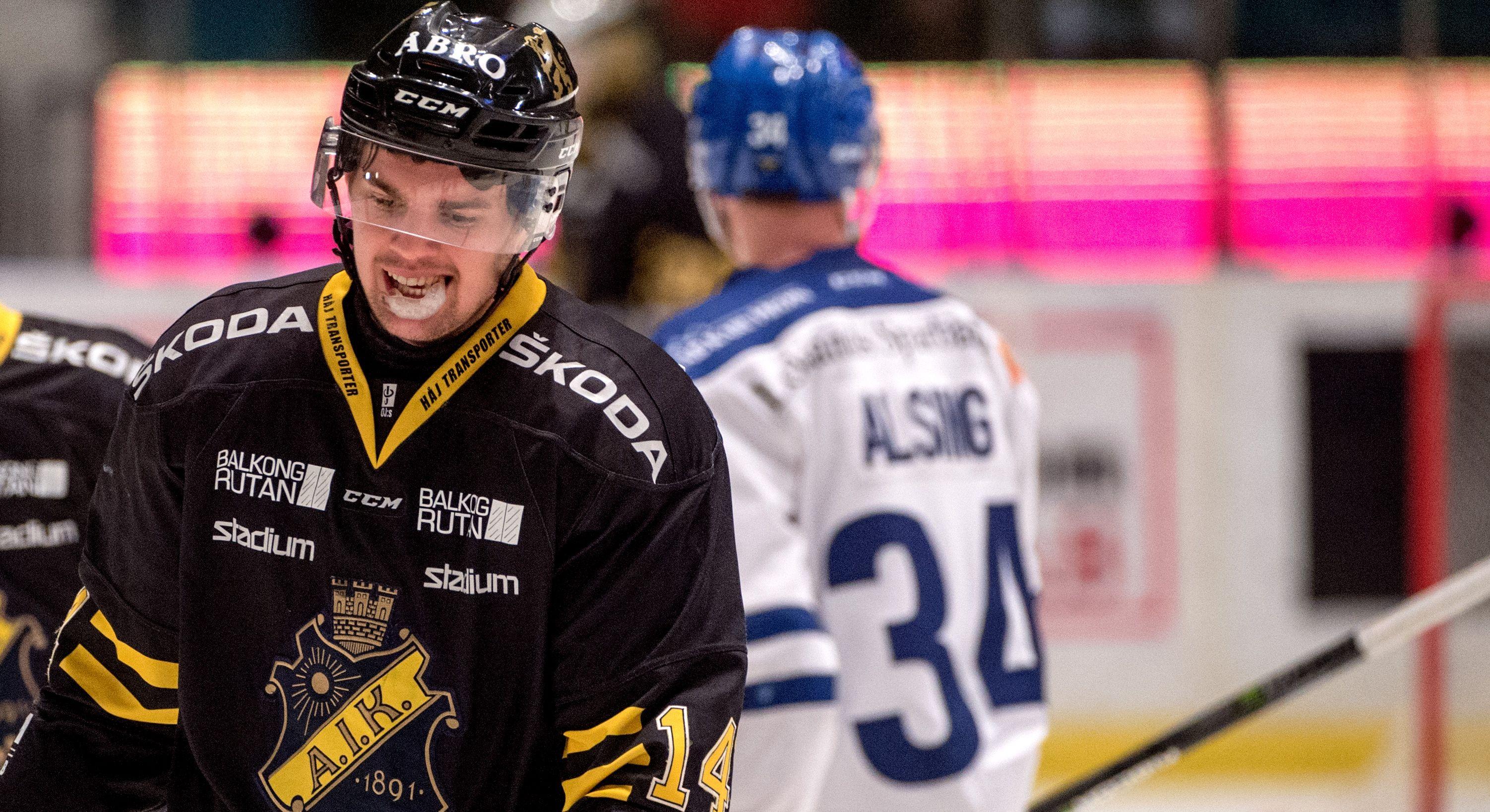 Centern räknar med att lämna SHL-klubben