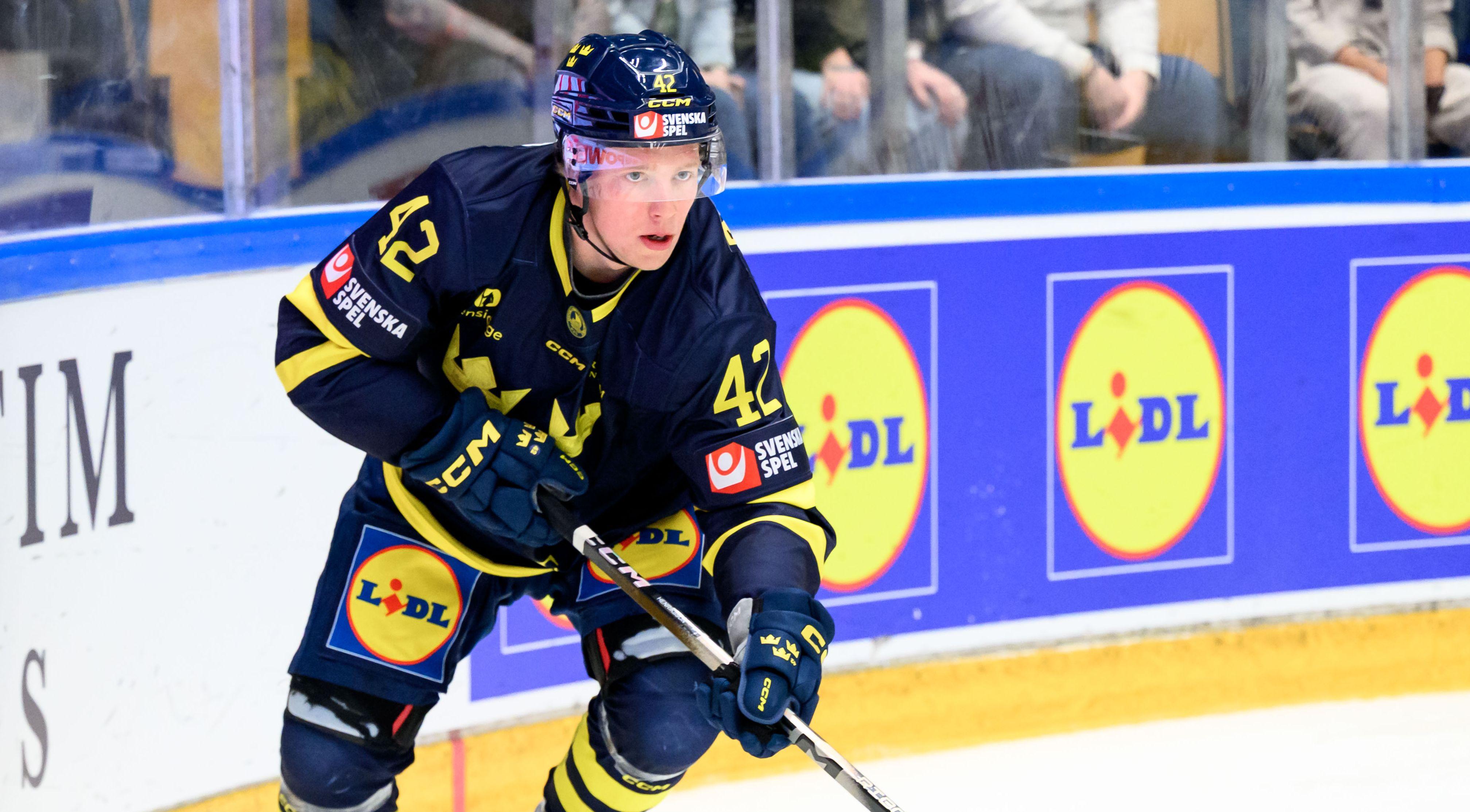 Karl Henriksson Tre Kronor FOTO Carl Sandin