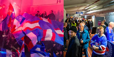 LHC fansen mot Oskarshamn