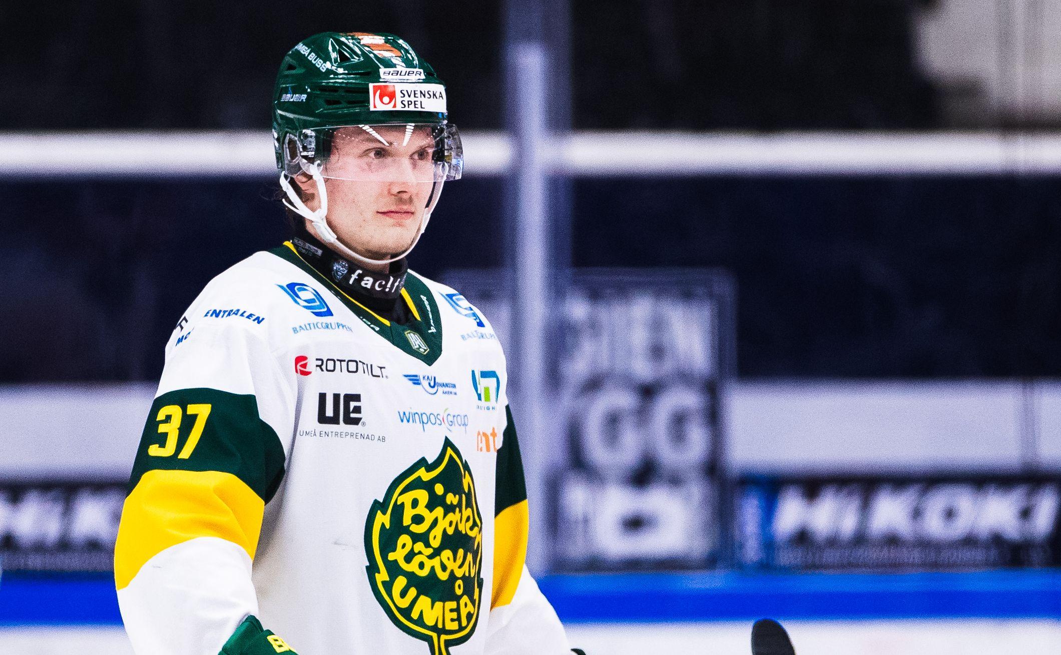 Den NHL-draftade forwarden förlänger avtalet