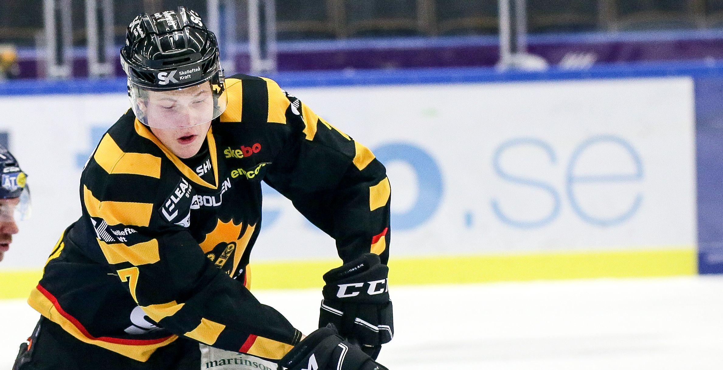 Skellefteå-forwarden hamnar i HockeyAllsvenskan