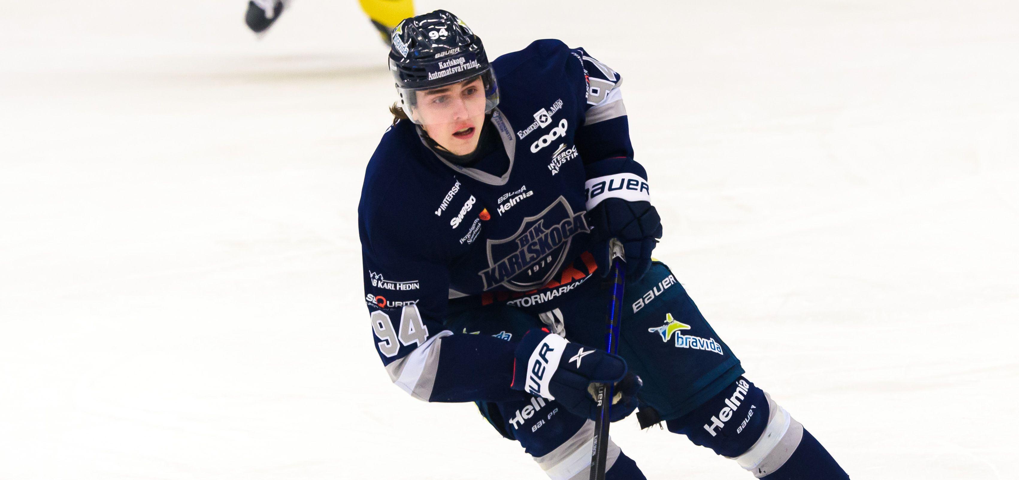 Bik Karlskoga-stjärnan hamnar högre upp i seriesystemet