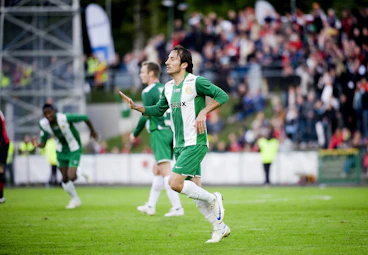 Louay Chanko under en match med Hammarby
