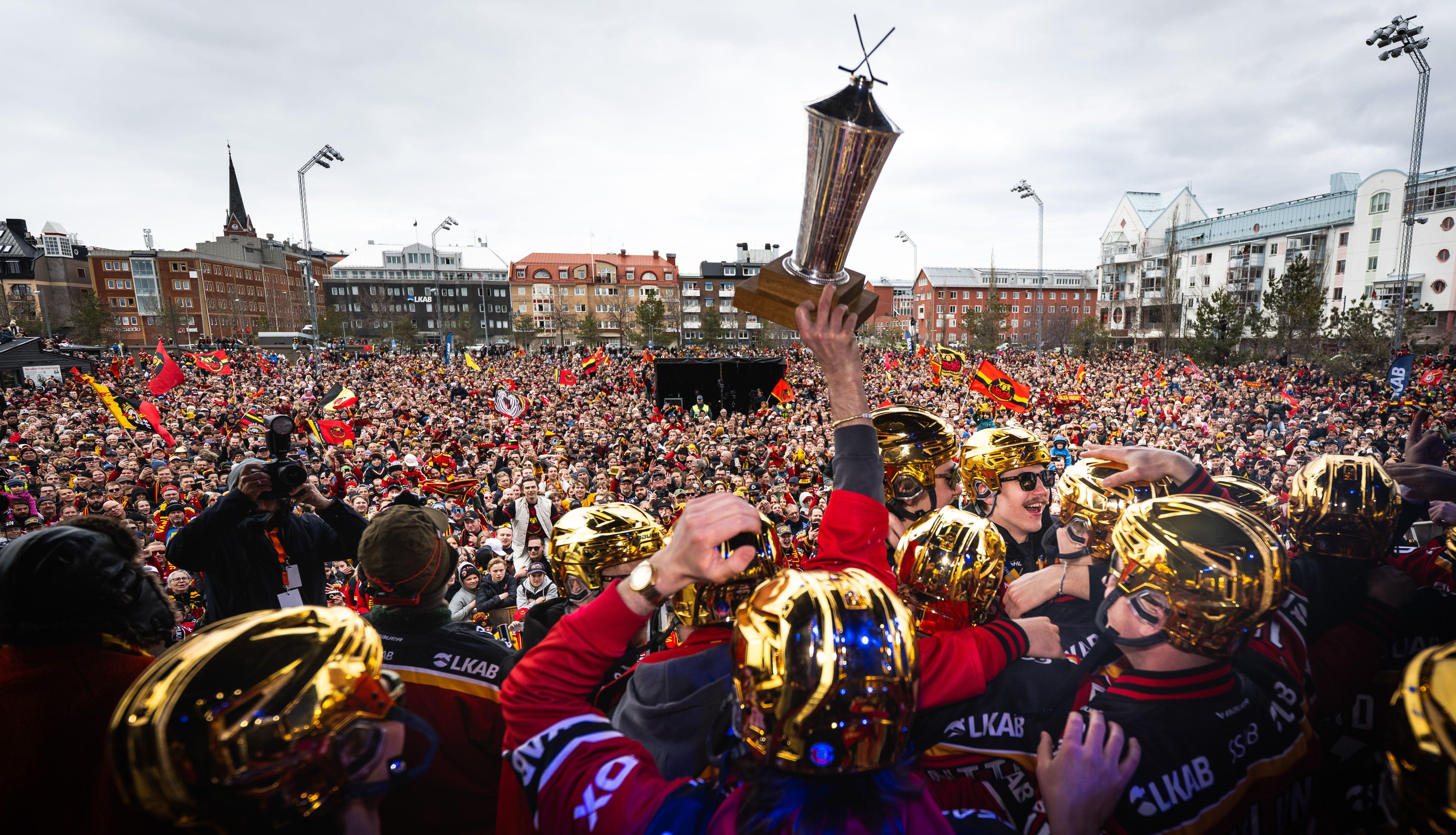 Rekordomsättning och plus i kassan för Luleå Hockey