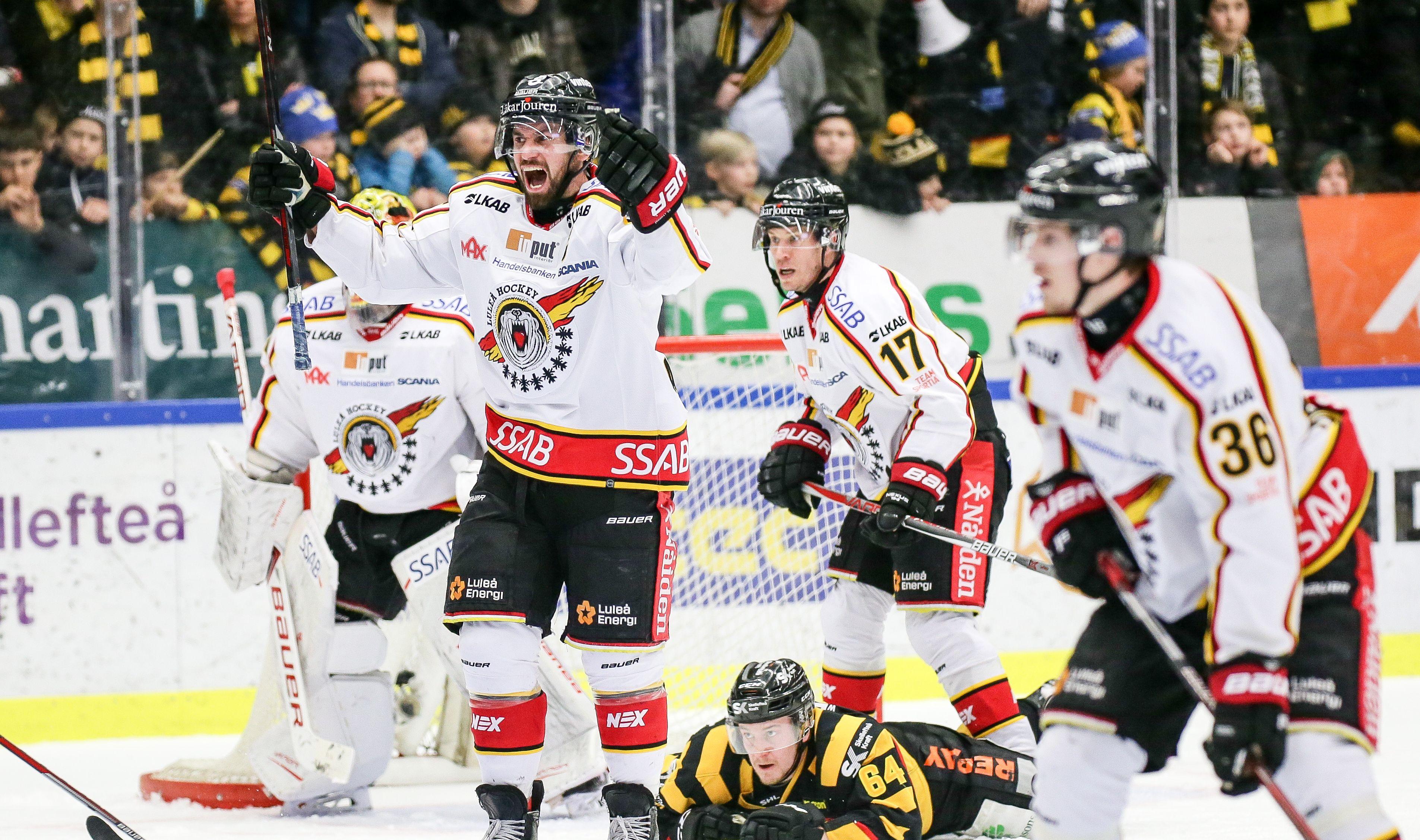 En fantastisk prestation av Luleå - Joel Lassinantti, Joonas Jalvanti, Nils Lundkvist, Johan Harju och Emil Larsson några av härförarna