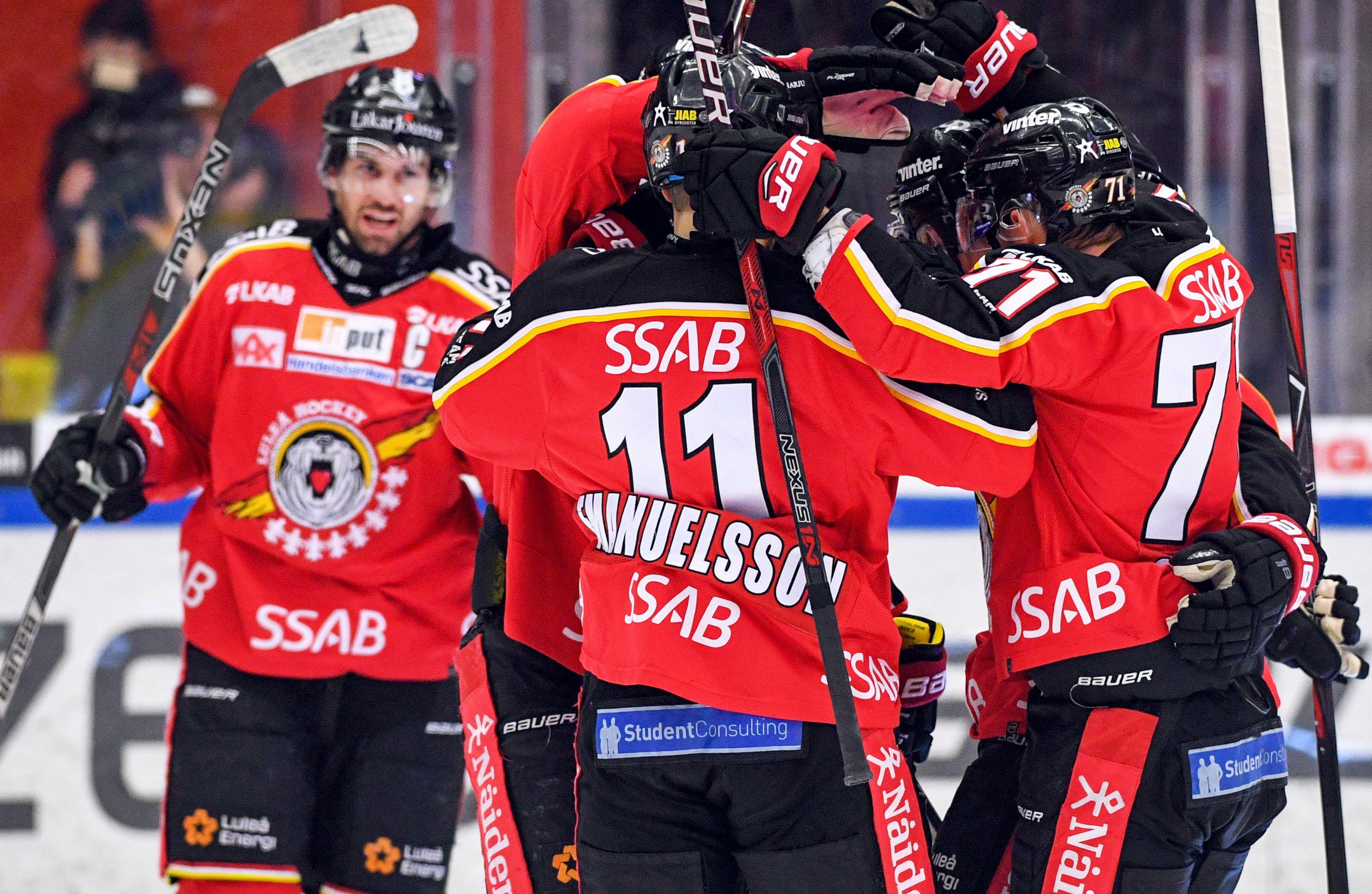 Luleås form är mäktig - Robin Kovacs och Filip Gustavsson grundlade LHF:s sjätte seger på sju matcher