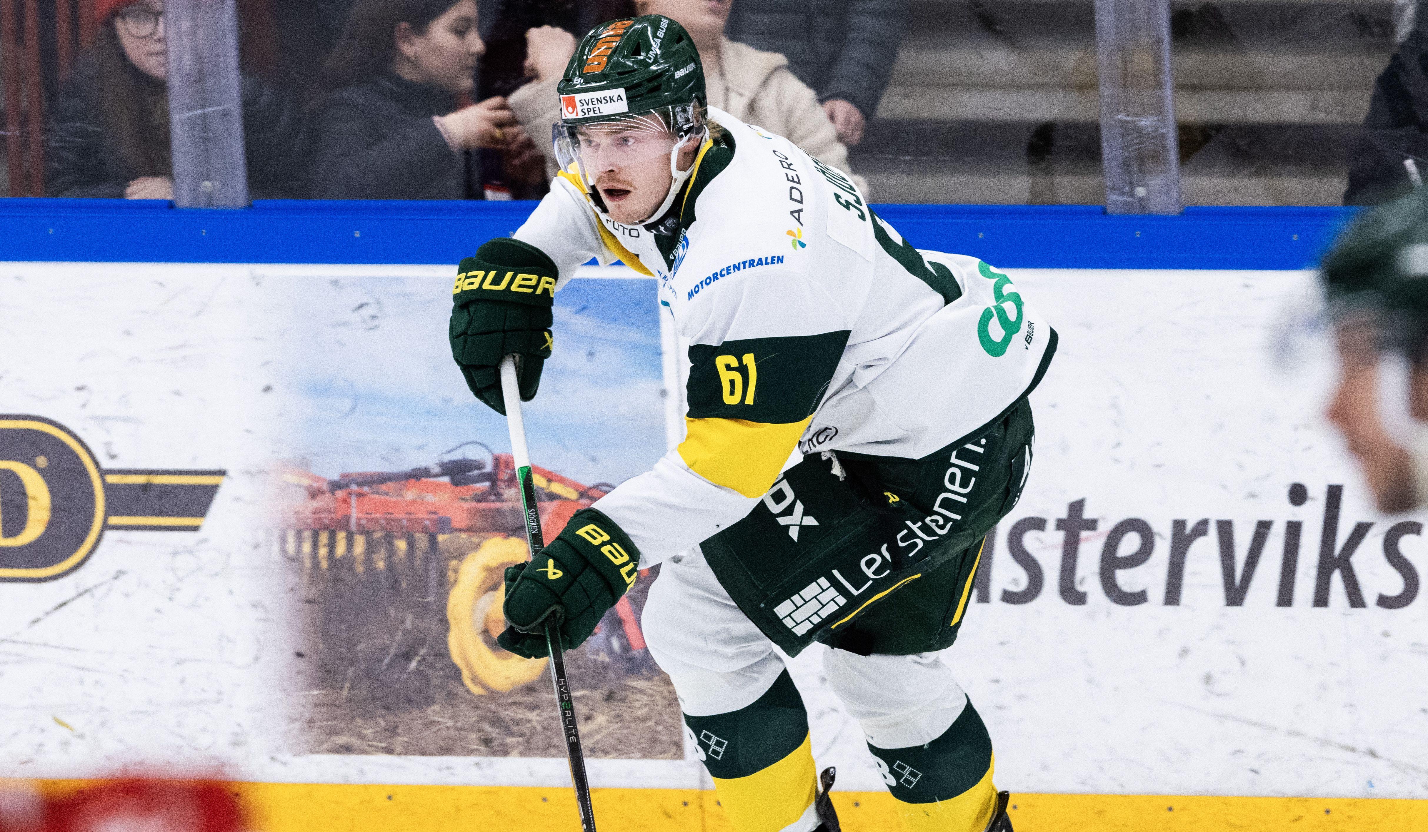 Malte Sjögren blir kvar i HockeyAllsvenskan