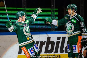 Marcus Nilsson Michael Lindqvist jublar