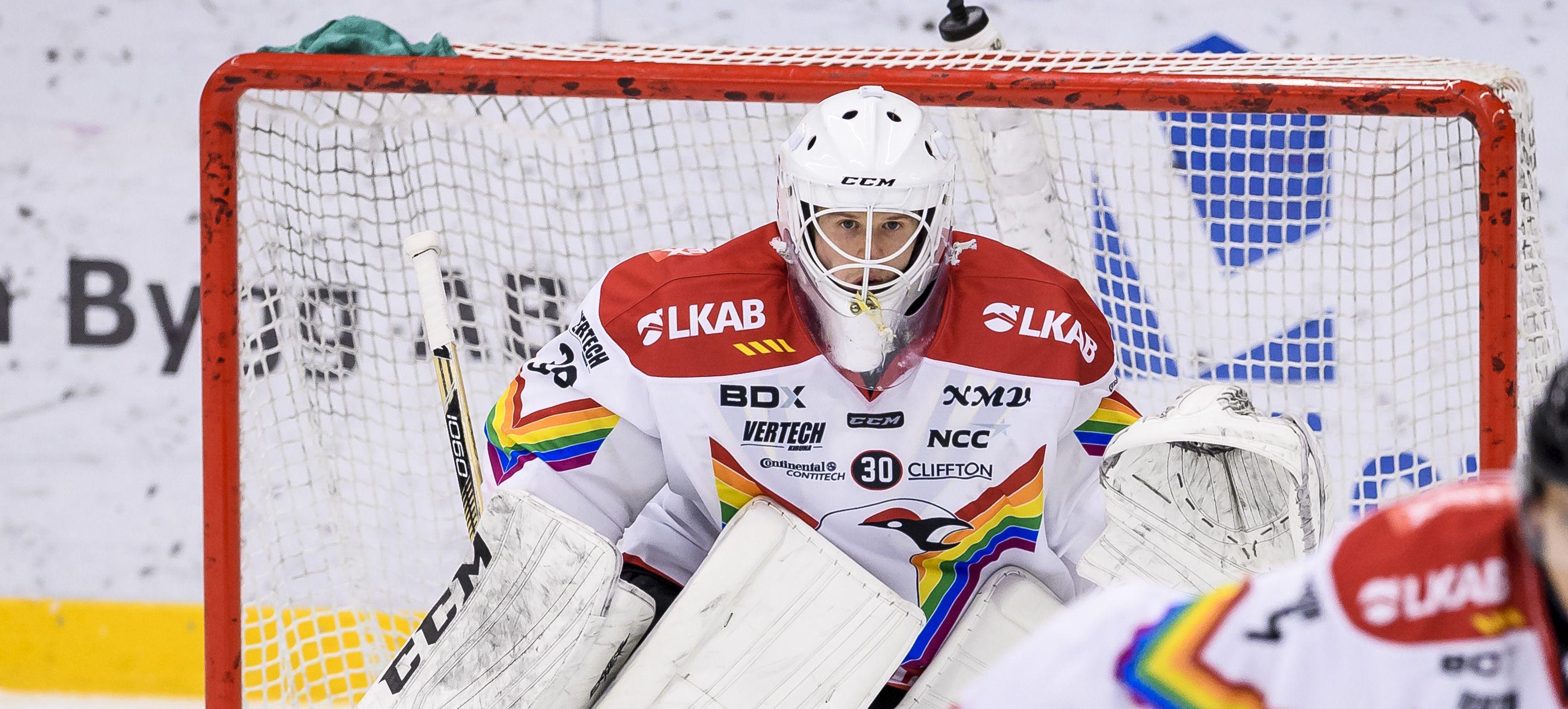 Hockeyettan-målvakt till det allsvenska laget