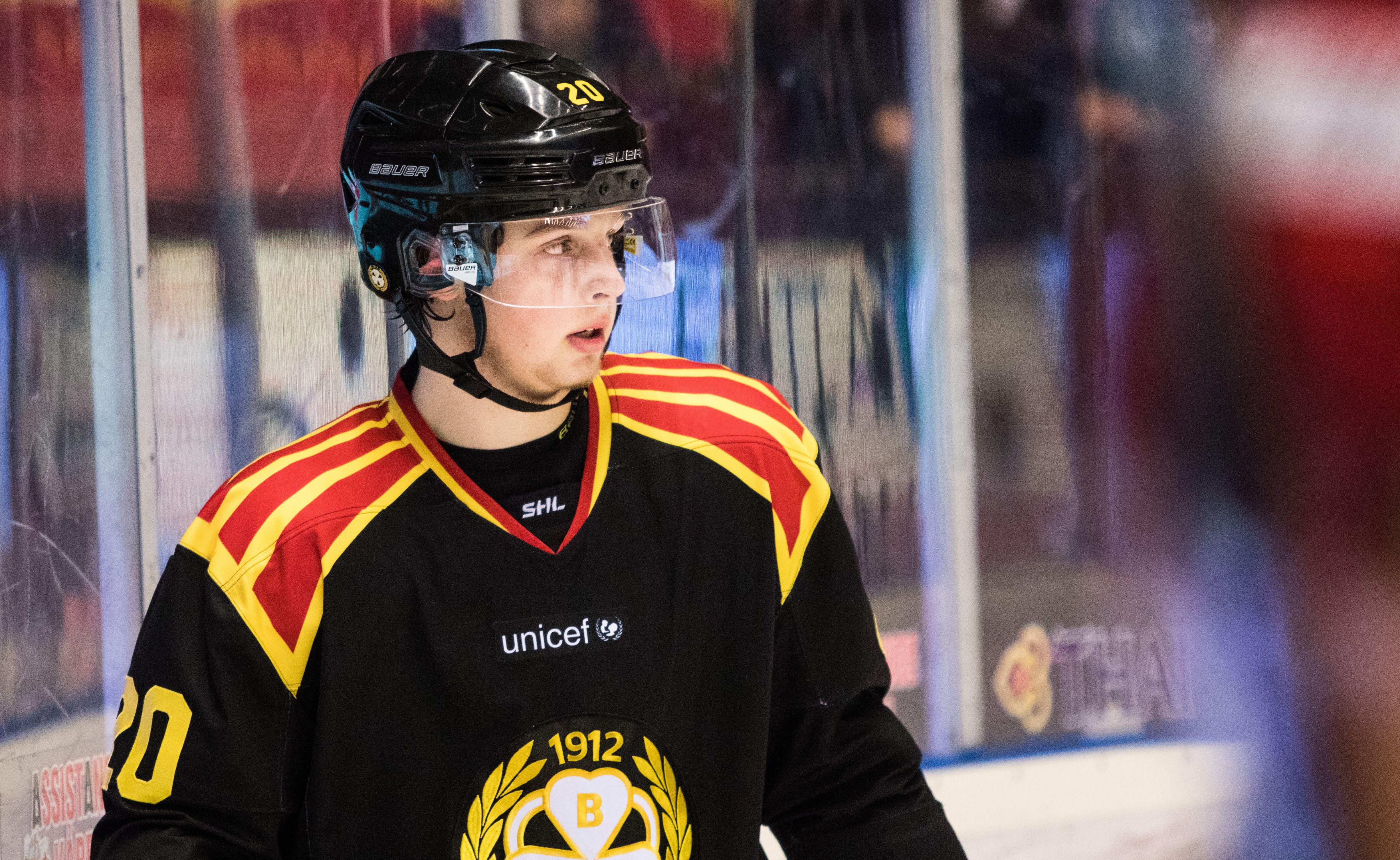 Brynäs-talangen hamnar i Karlskrona