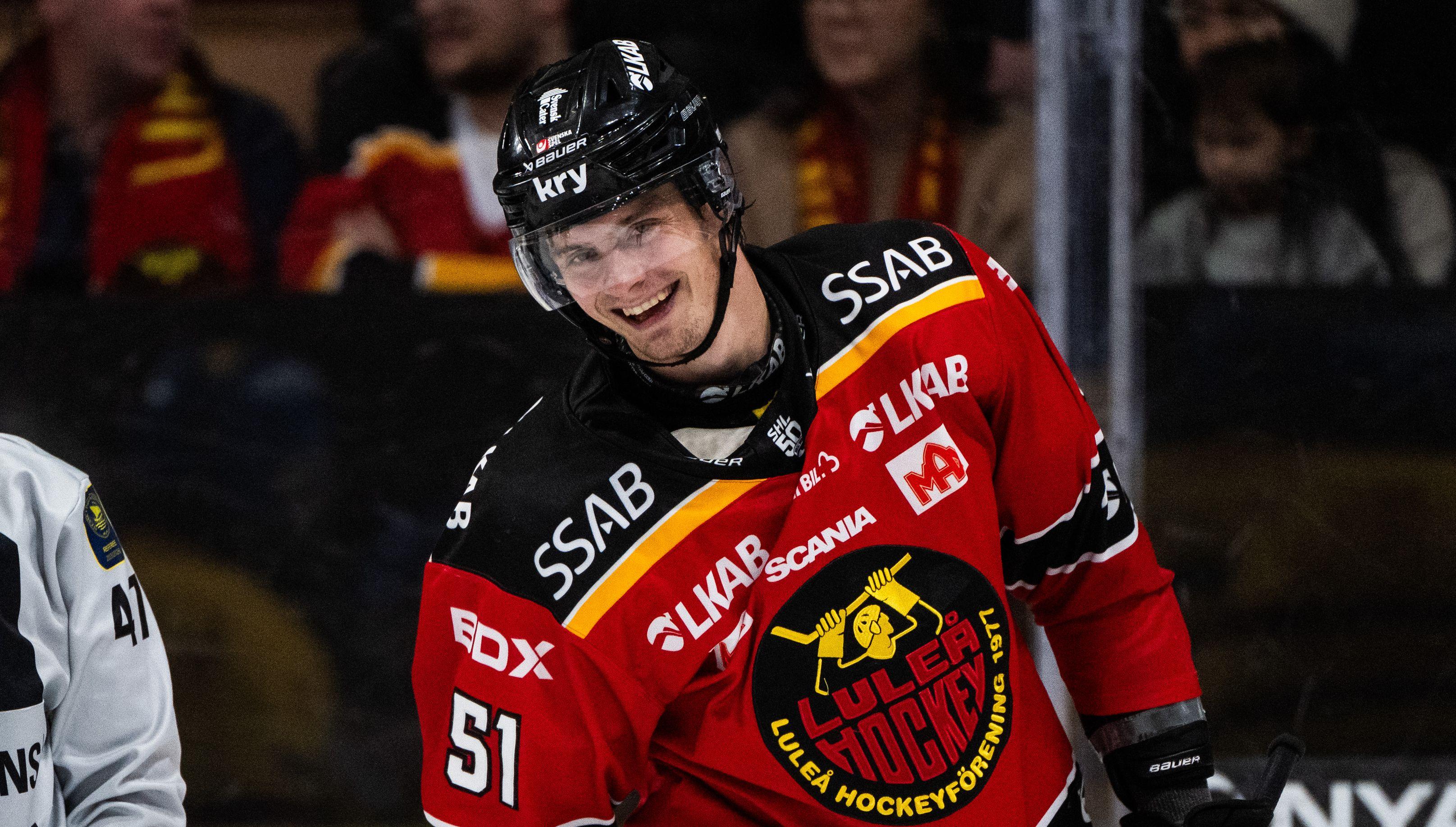 Luleås klassforward bekräftar att han har förlängt kontraktet
