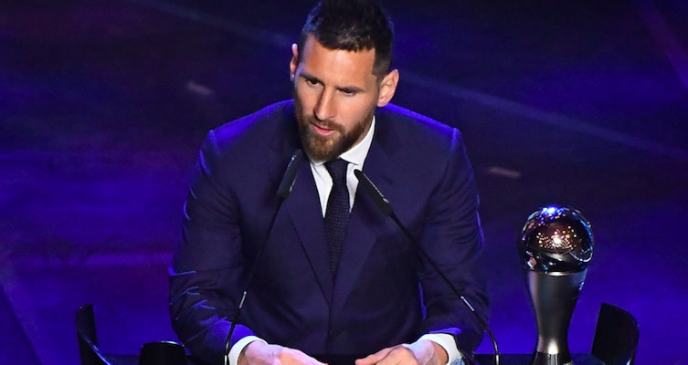 Messi prisad som bäst i världen