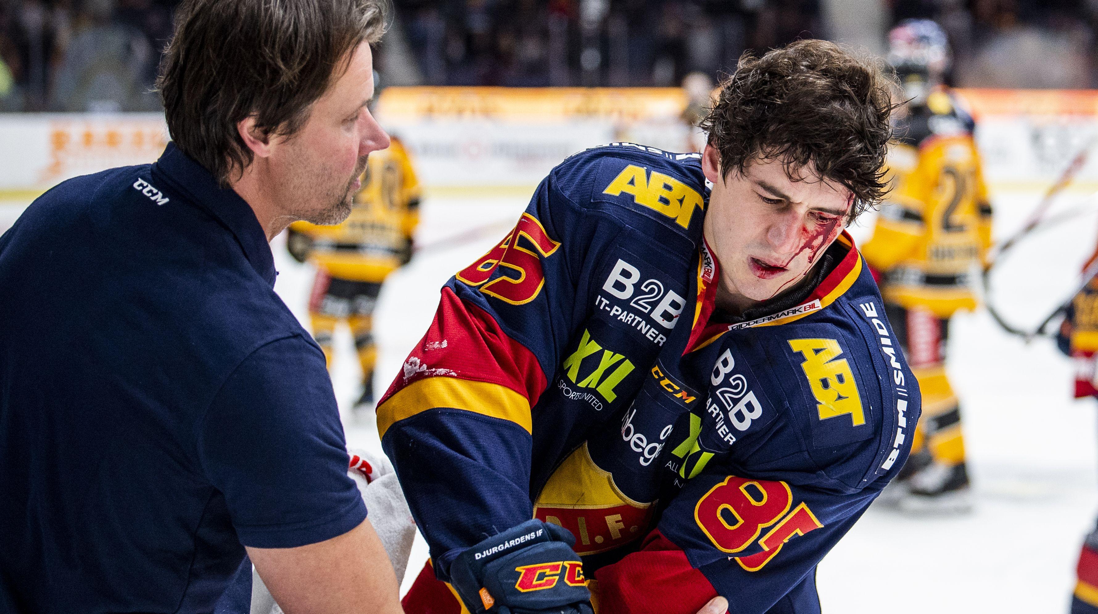 Djurgårdscentern tycker inte att Oscar Engsunds tackling var ful