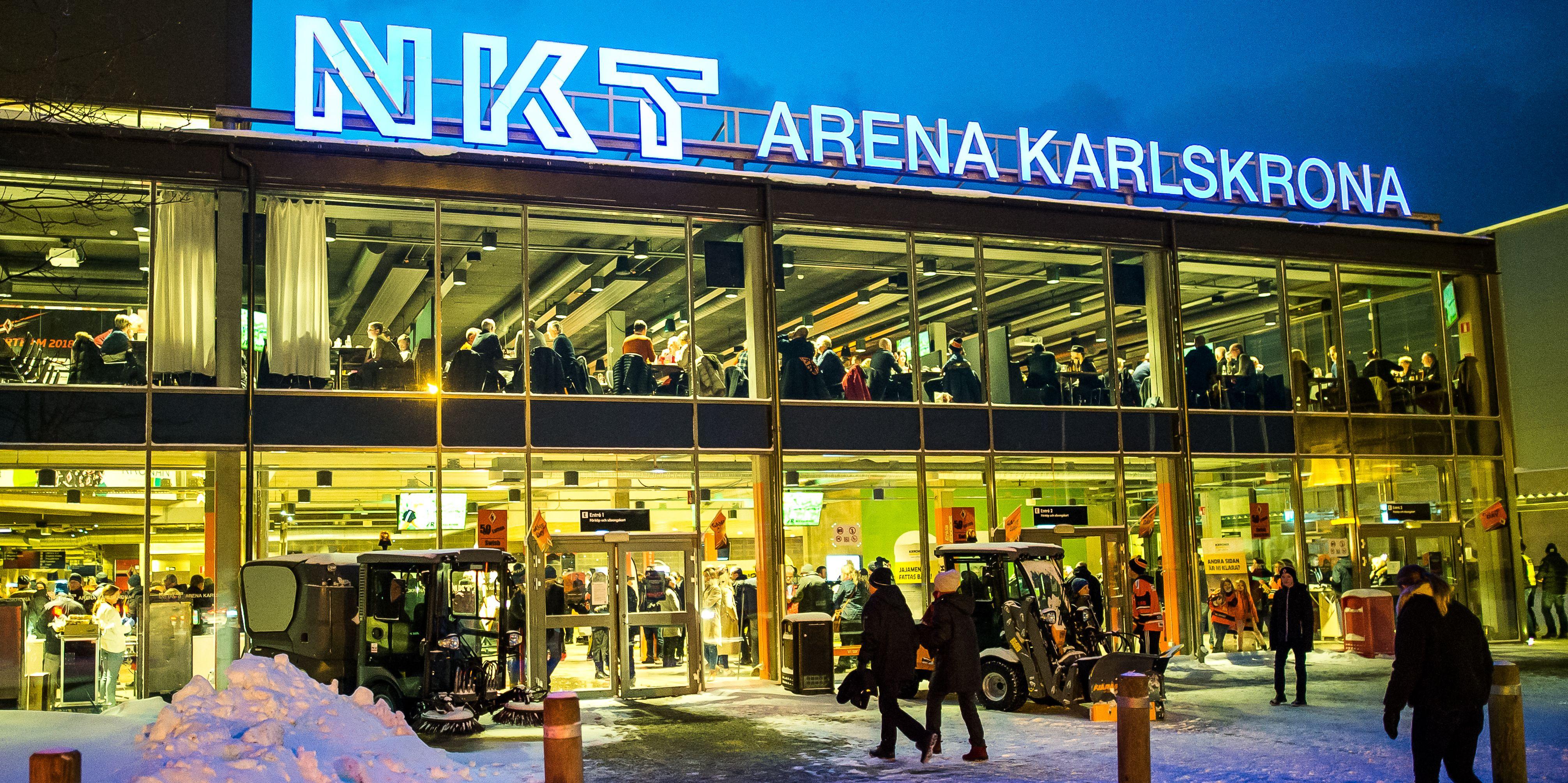 Inget spel i HockeyAllsvenskan för Karlskrona - får inte elitlicens