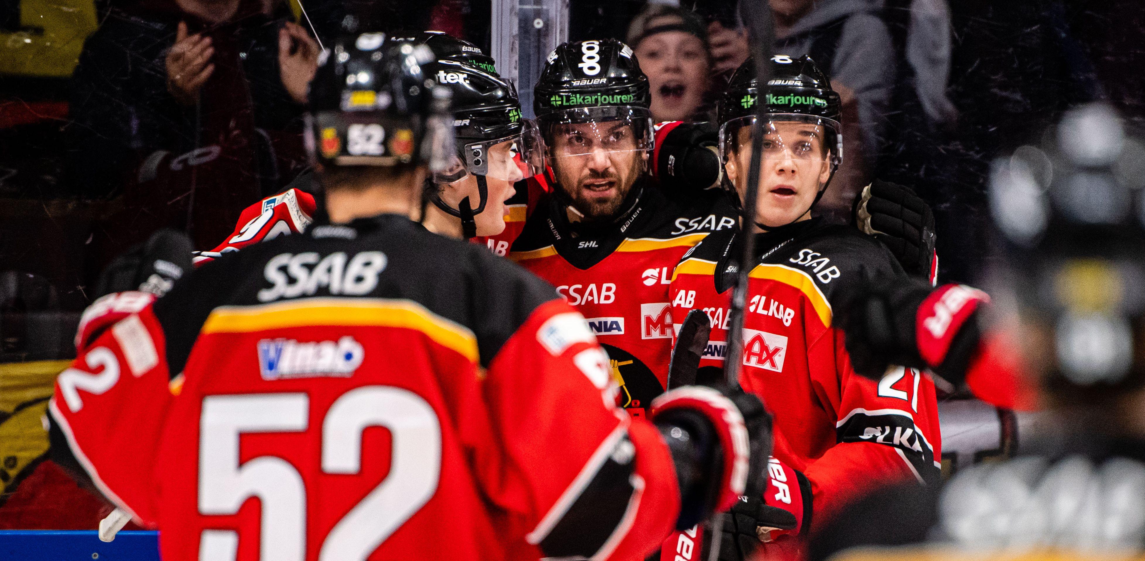 En heroisk vändning av skadedrabbade Luleå - firma Niklas Olausson/Robin Kovacs visade vägen