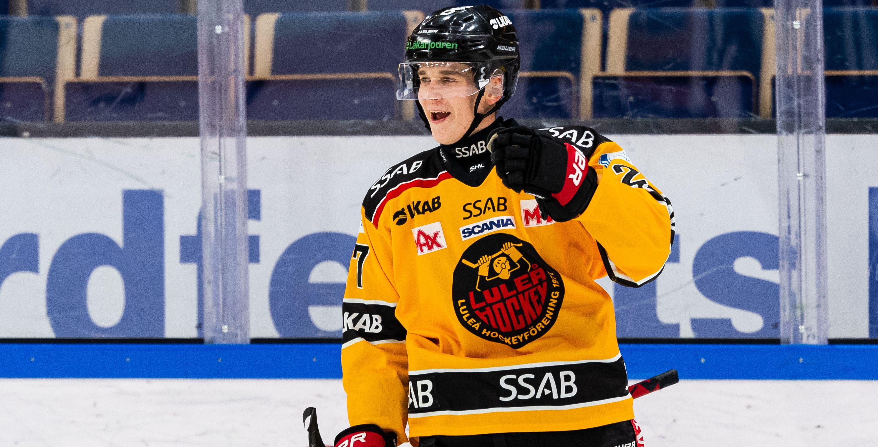 Tredje raka segern för defensivt suveräna Luleå - Nils Lundkvist och Jesper Wallstedt visade vägen för norrbottningarna