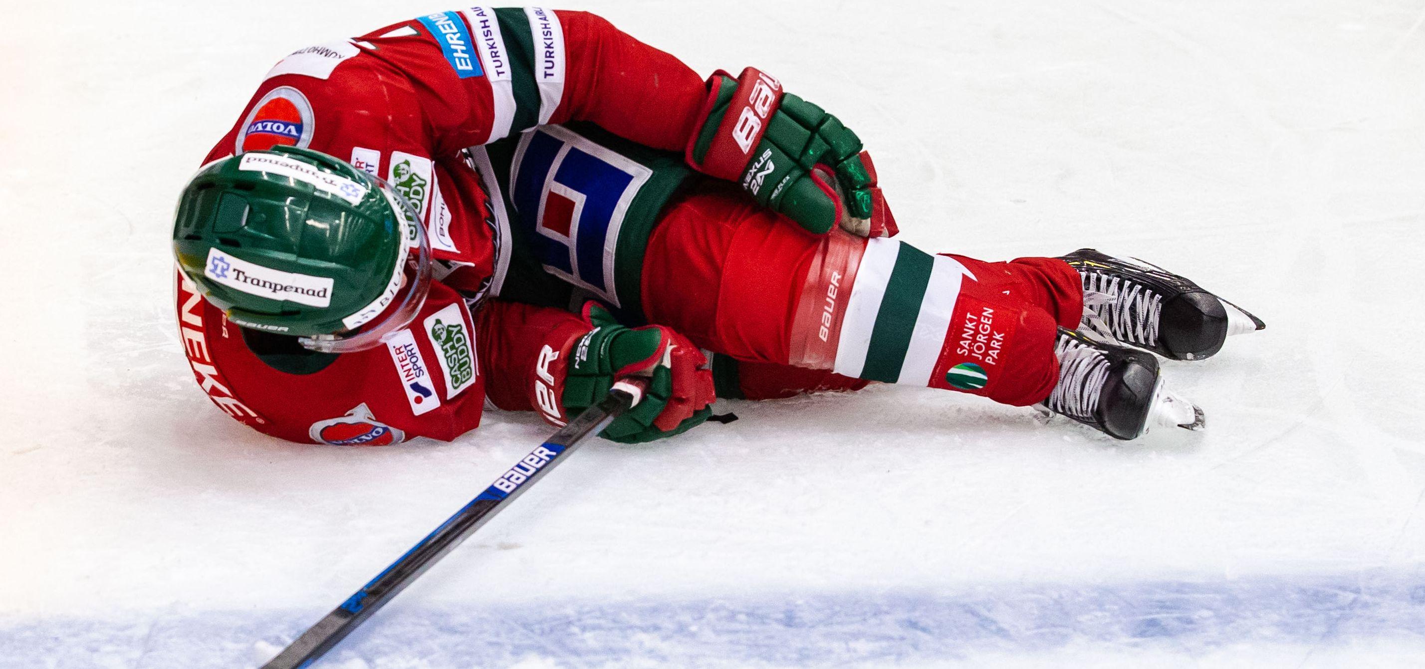 Säsongen är över för semifinallagets forward