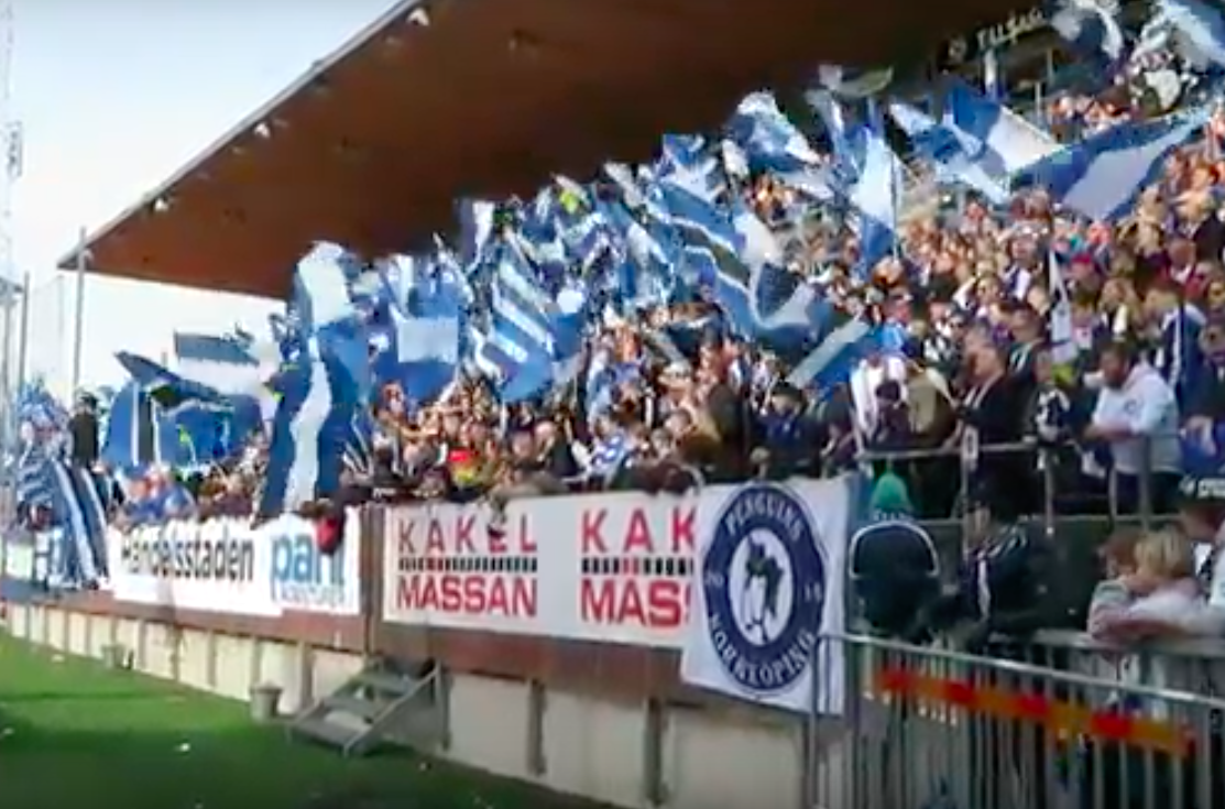 VIDEO: Peking Fanz tifo i Örebro