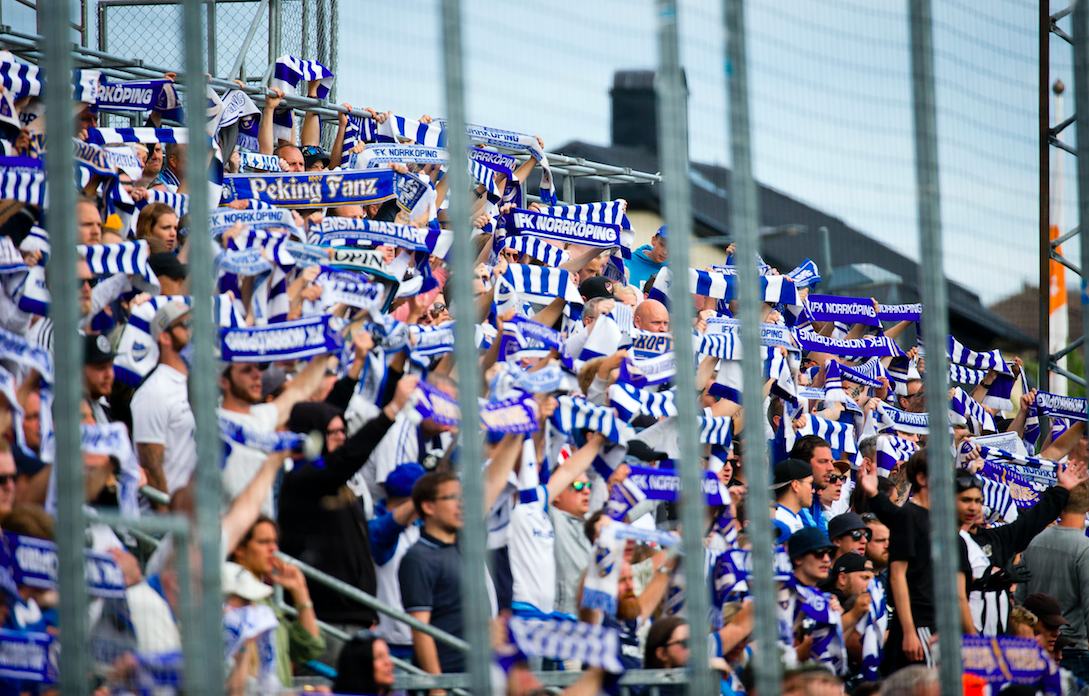 Så många supportrar hade Norrköping på bortamatcherna 2018