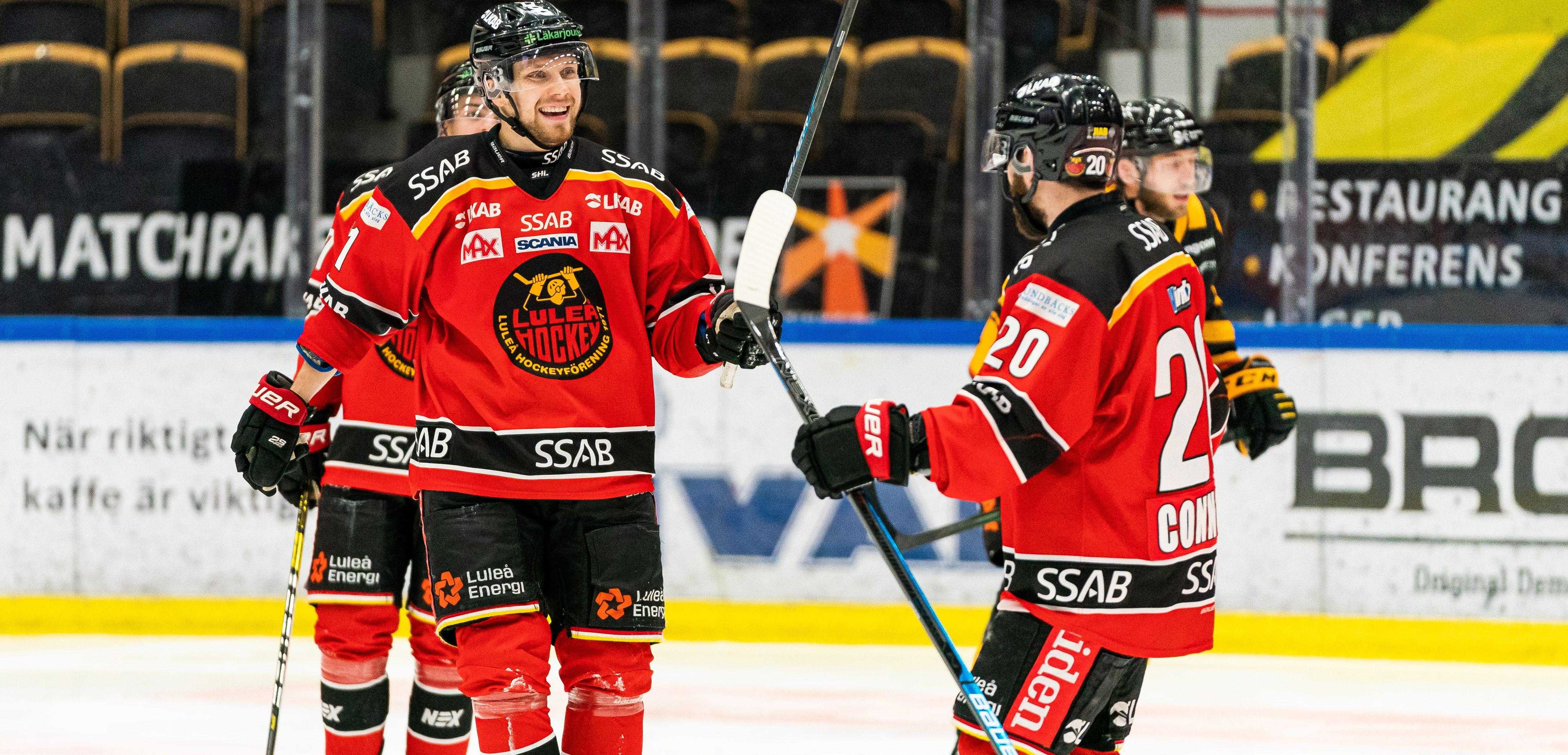Luleå visade klassen mot rivalerna - Petter Emanuelsson och Jesper Wallstedt några av härförarna