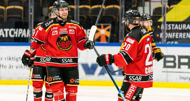 Luleå visade klassen mot rivalerna - Petter Emanuelsson och Jesper Wallstedt några av härförarna