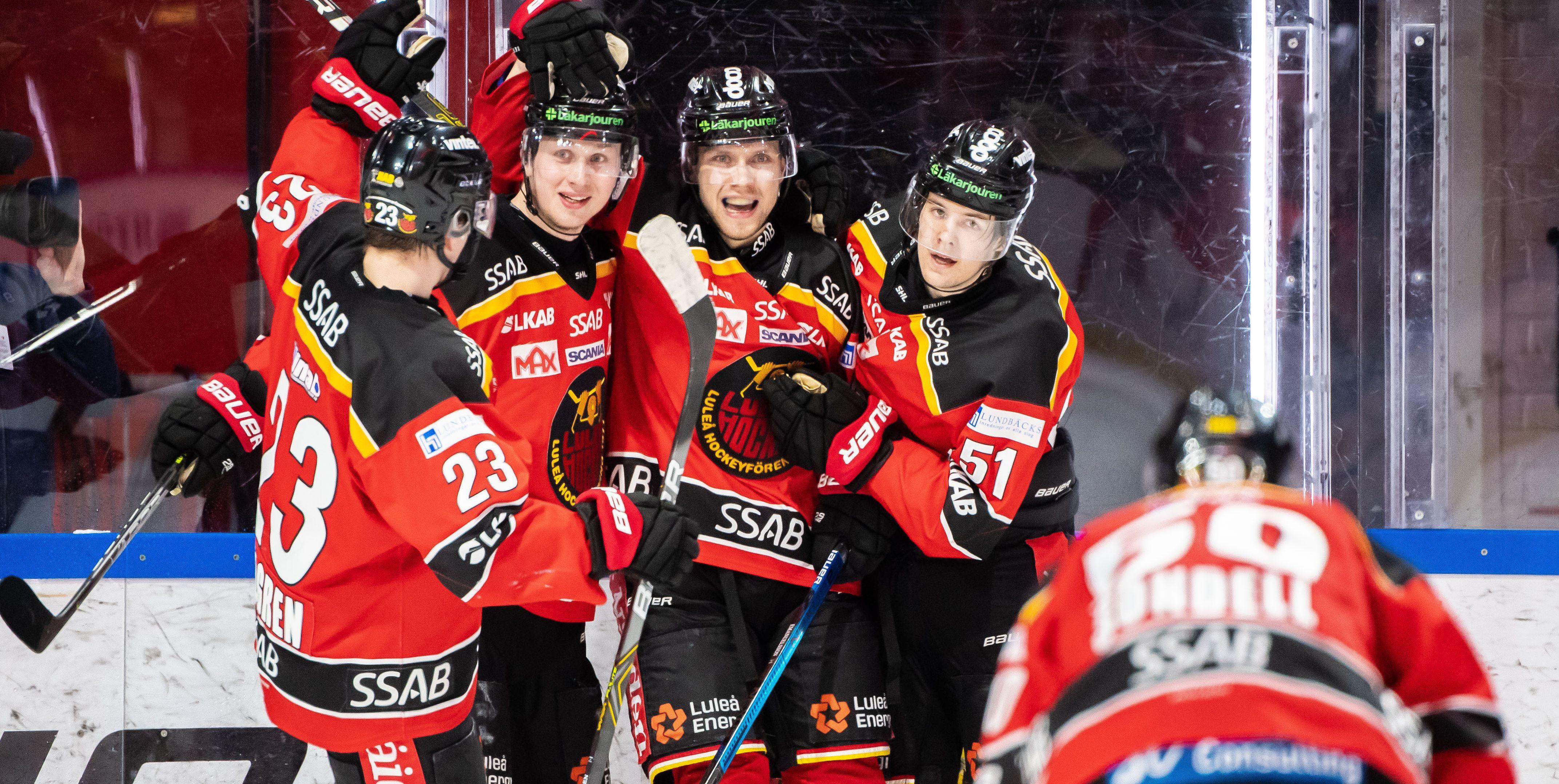 En fantastisk slutspurt av serieledande Luleå - Gustafsson, Connolly och Emanuelsson visade vägen för norrbottningarna