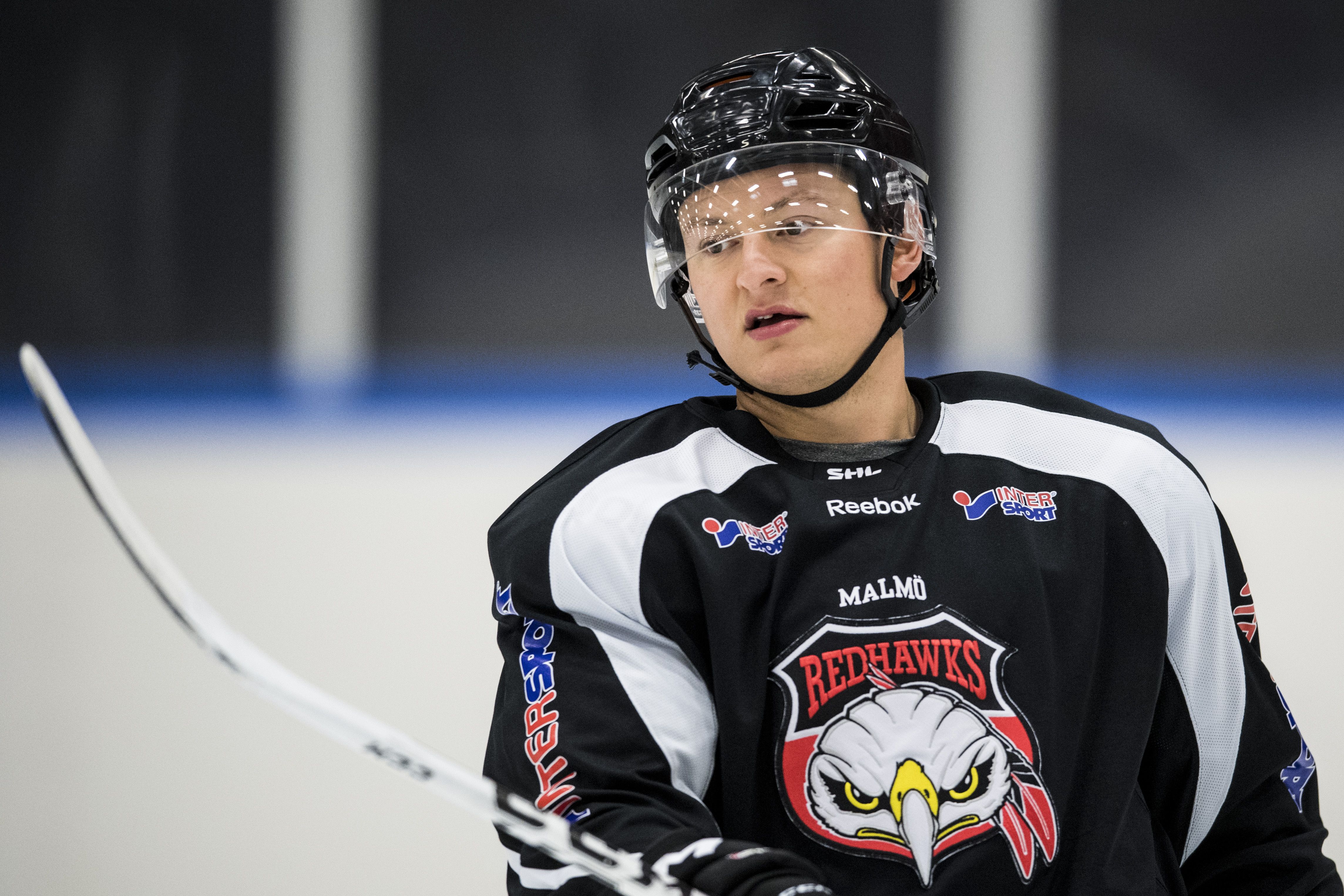 SHL-intresse för Rhett Rakhshani