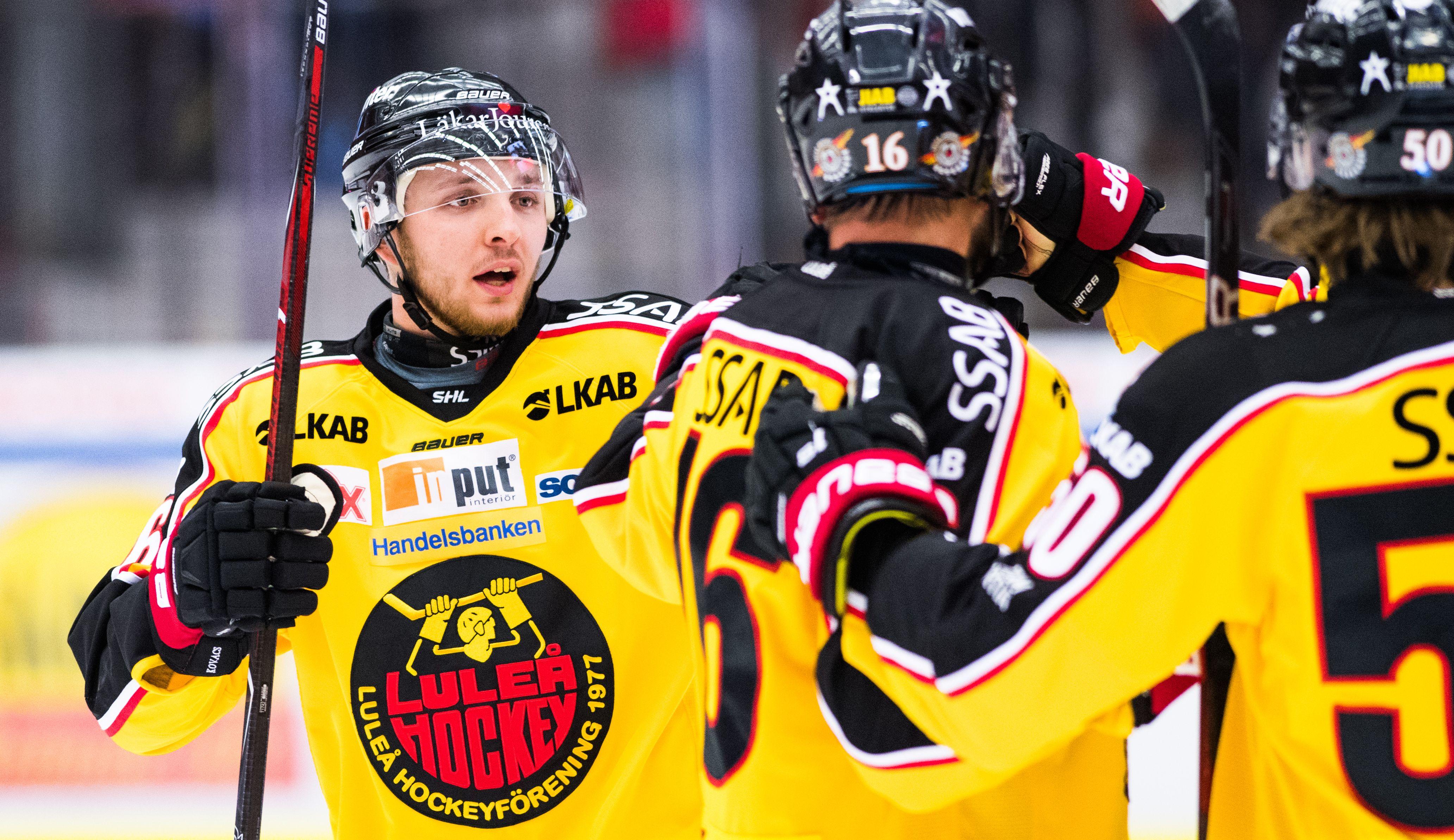 Tredje raka segern för skadedrabbade Luleå - Robin Kovacs, Emil Larsson, Jonas Berglund och Oscar Engsund visade vägen