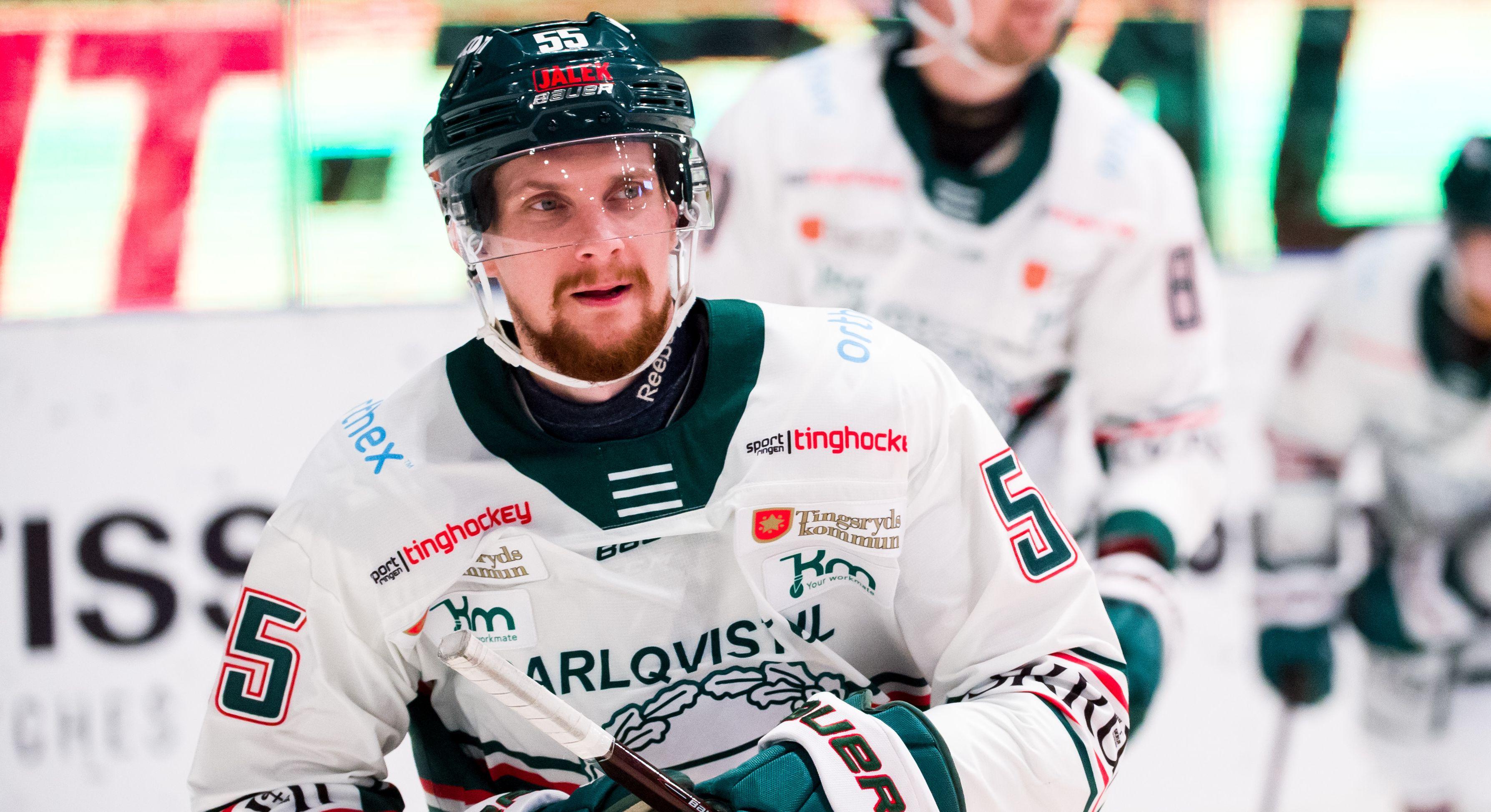 Allsvensk back med juniorlandslagsmeriter till Hockeyettan-laget