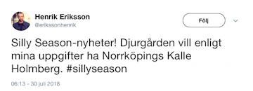 Rykte Twitter