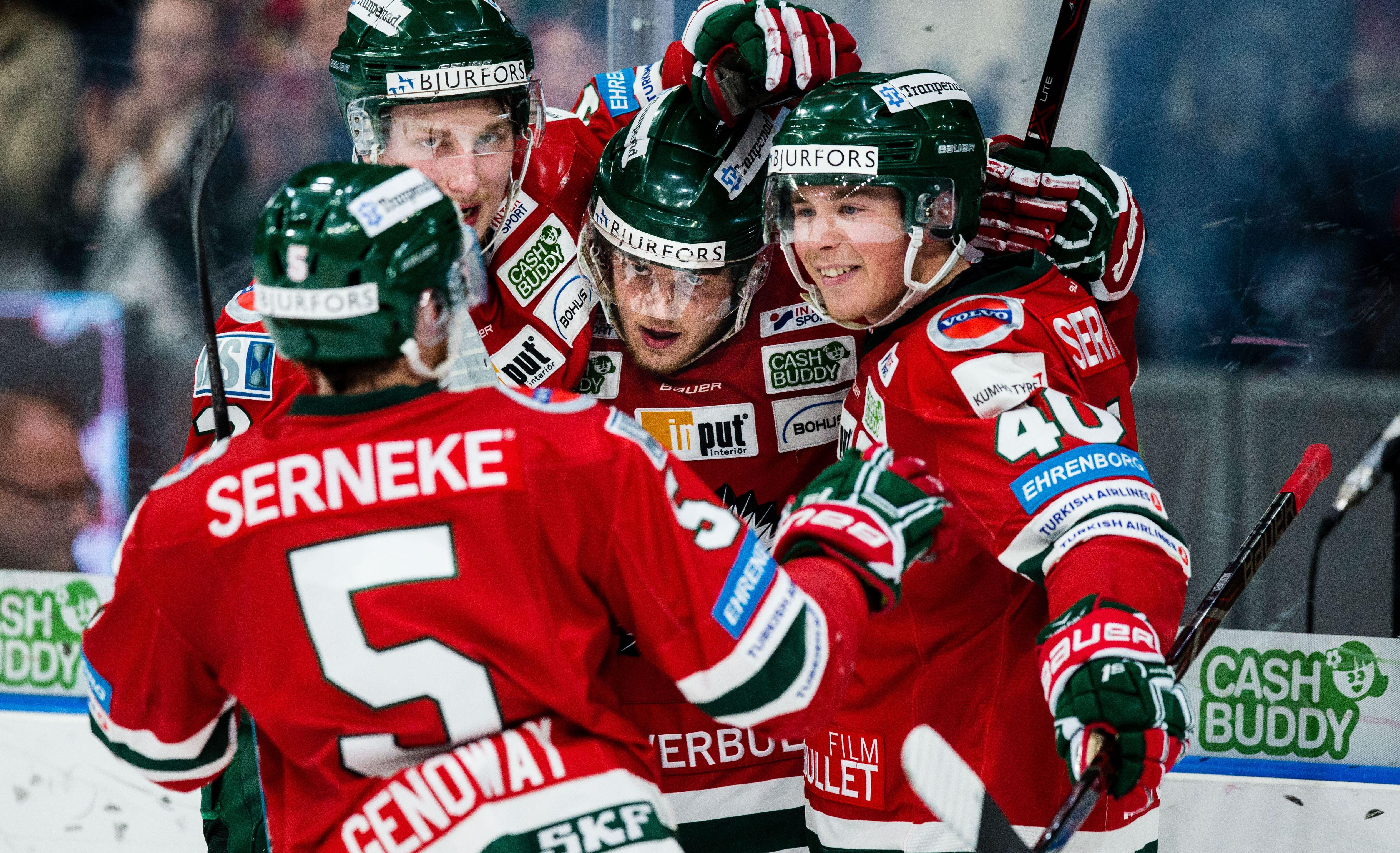 Frölundas mäktiga hemmasvit utökad - Jacob Moverare och Chay Genoway ett par av härförarna mot Djurgården