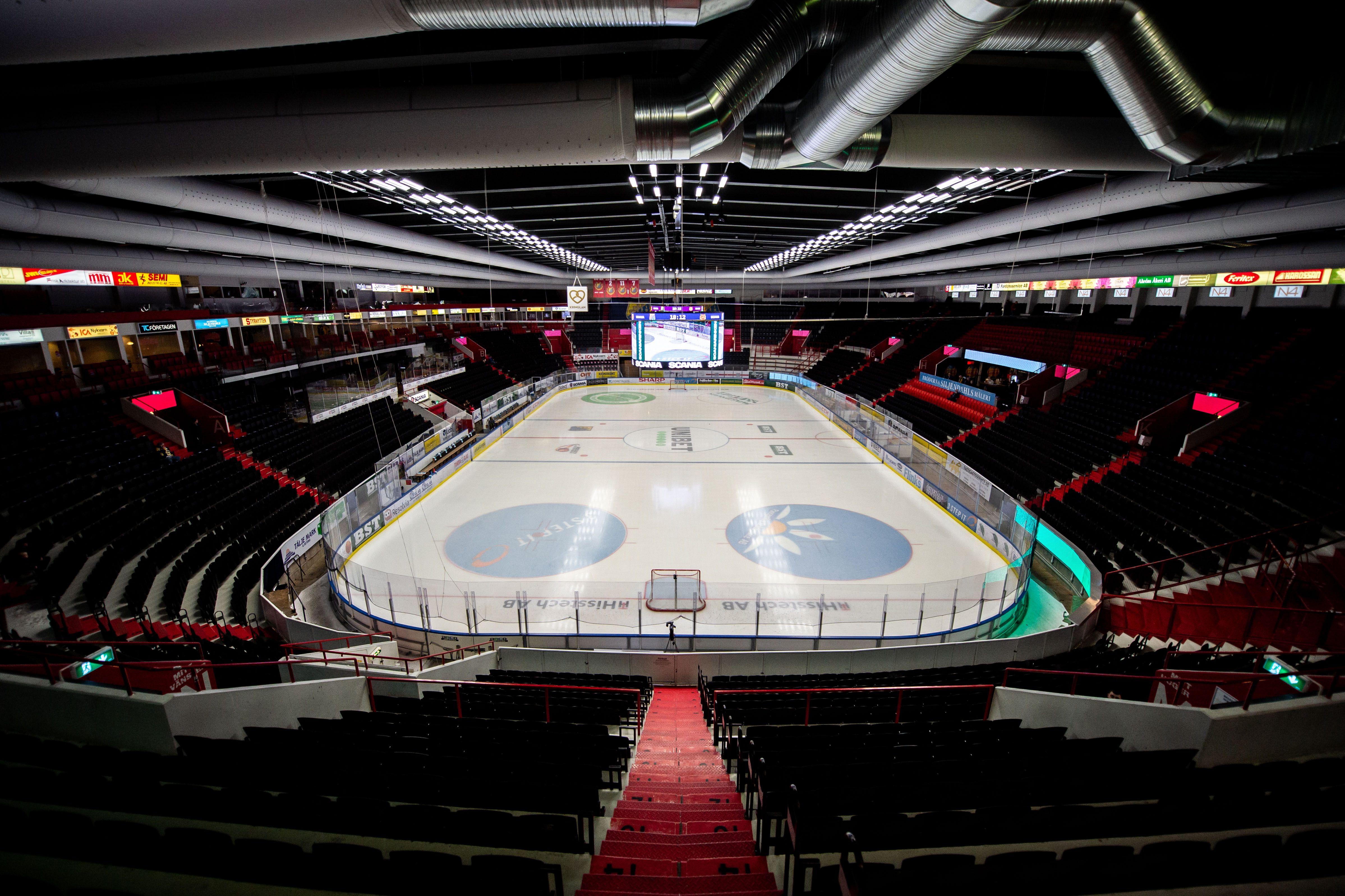 HockeyAllsvenskan kan minska rinkstorleken