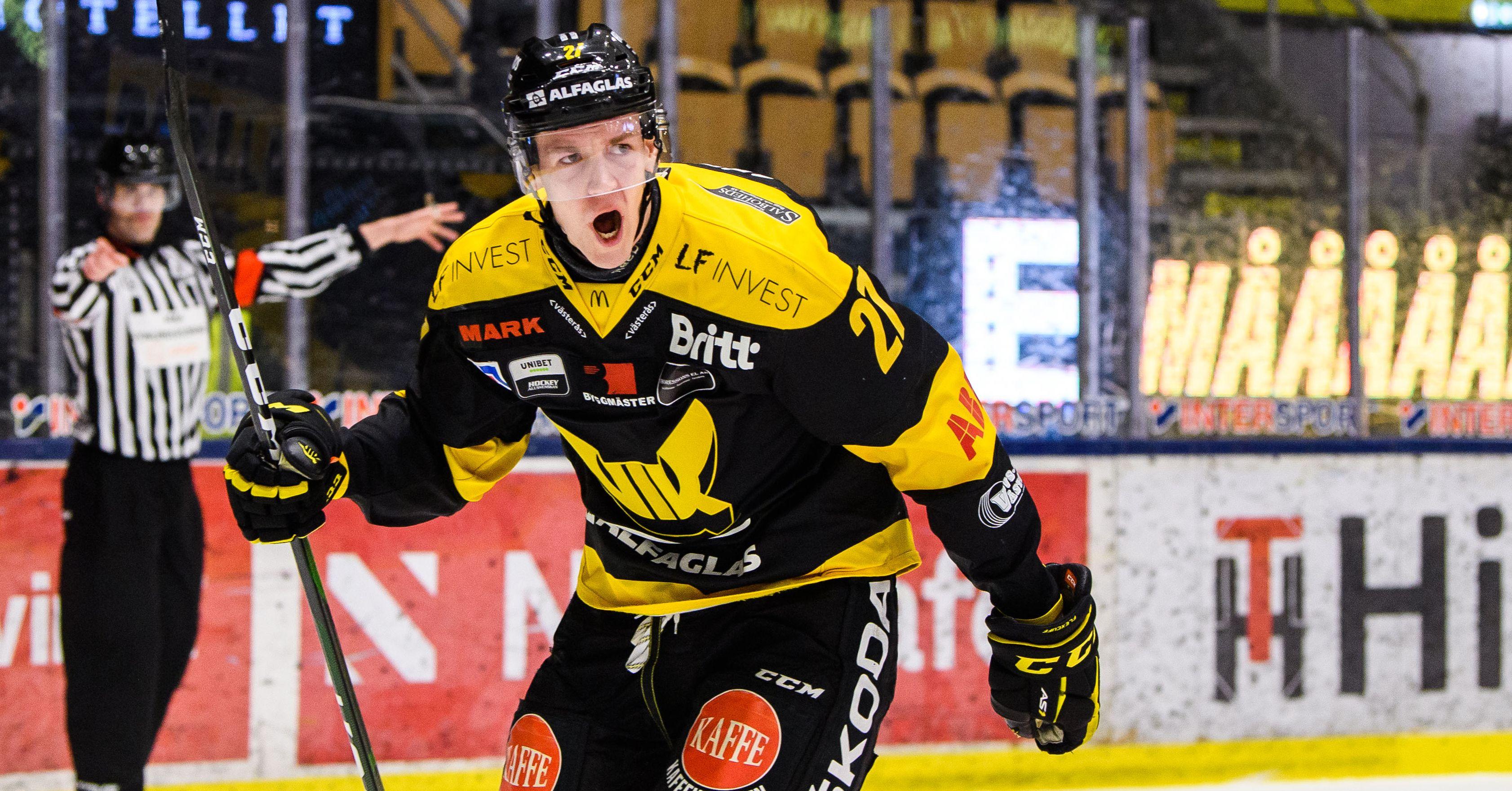 Seriekonkurrenter har visat intresse för Västerås-forwarden