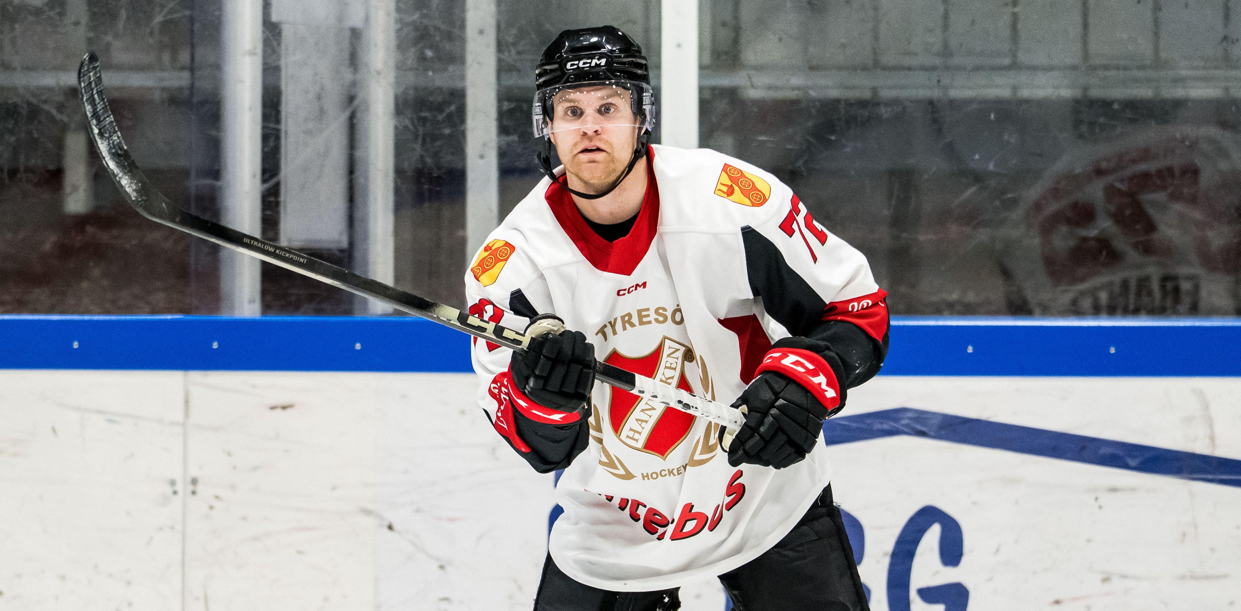 Centern med HockeyAllsvenskan-meriterna har tagit ett beslut
